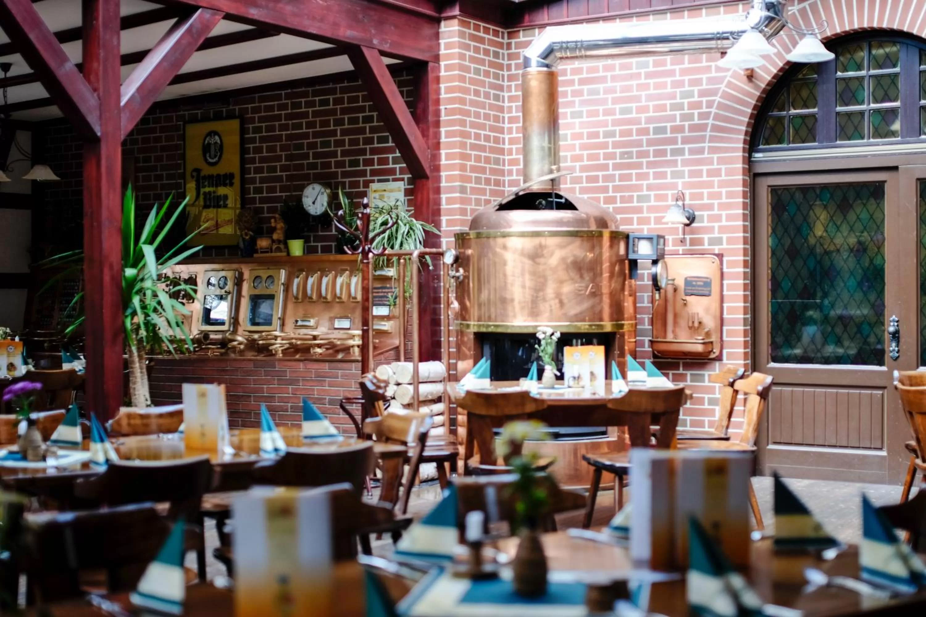 Dining area in Braugasthof Papiermühle