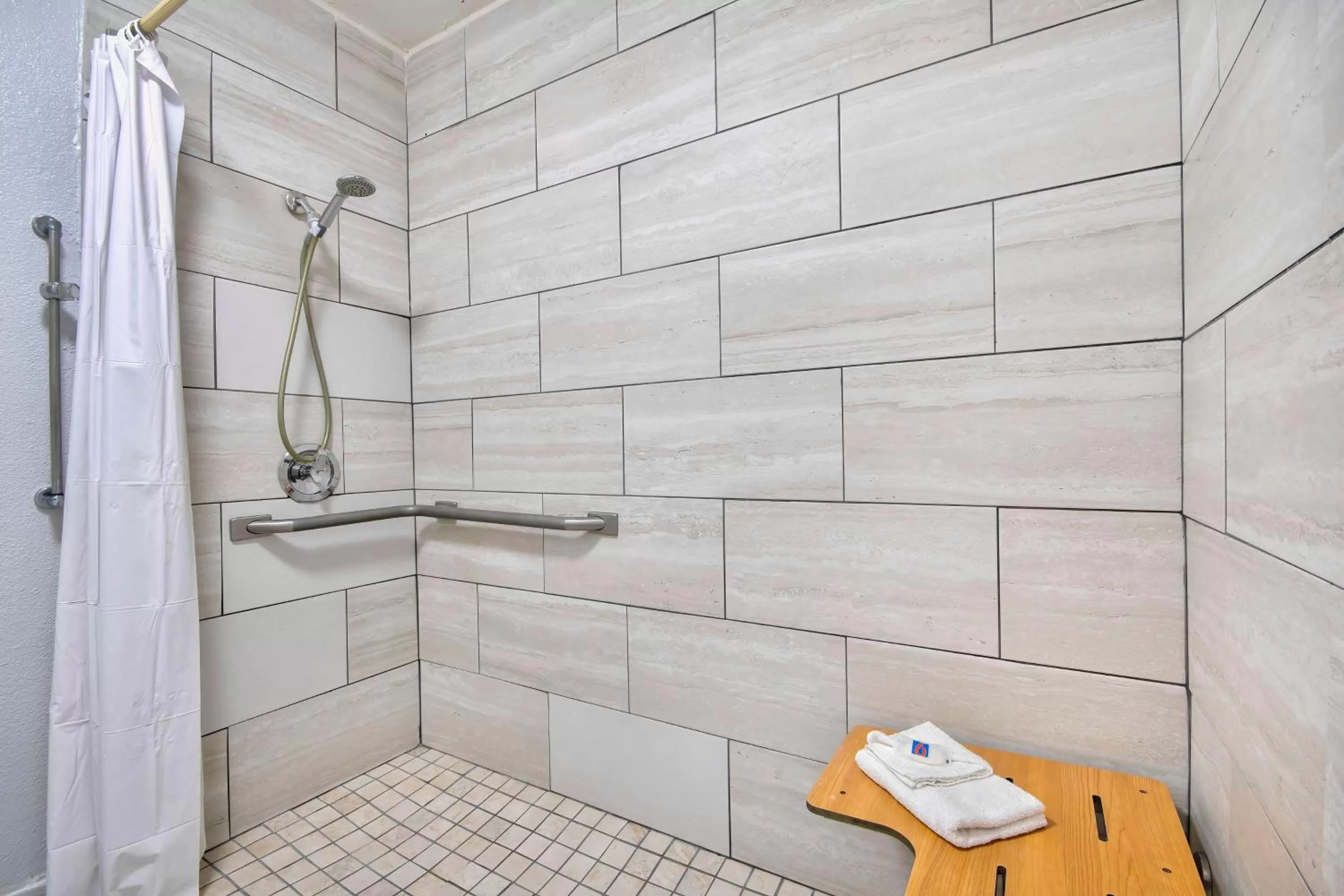 Bathroom in Motel 6-Russellville, AR