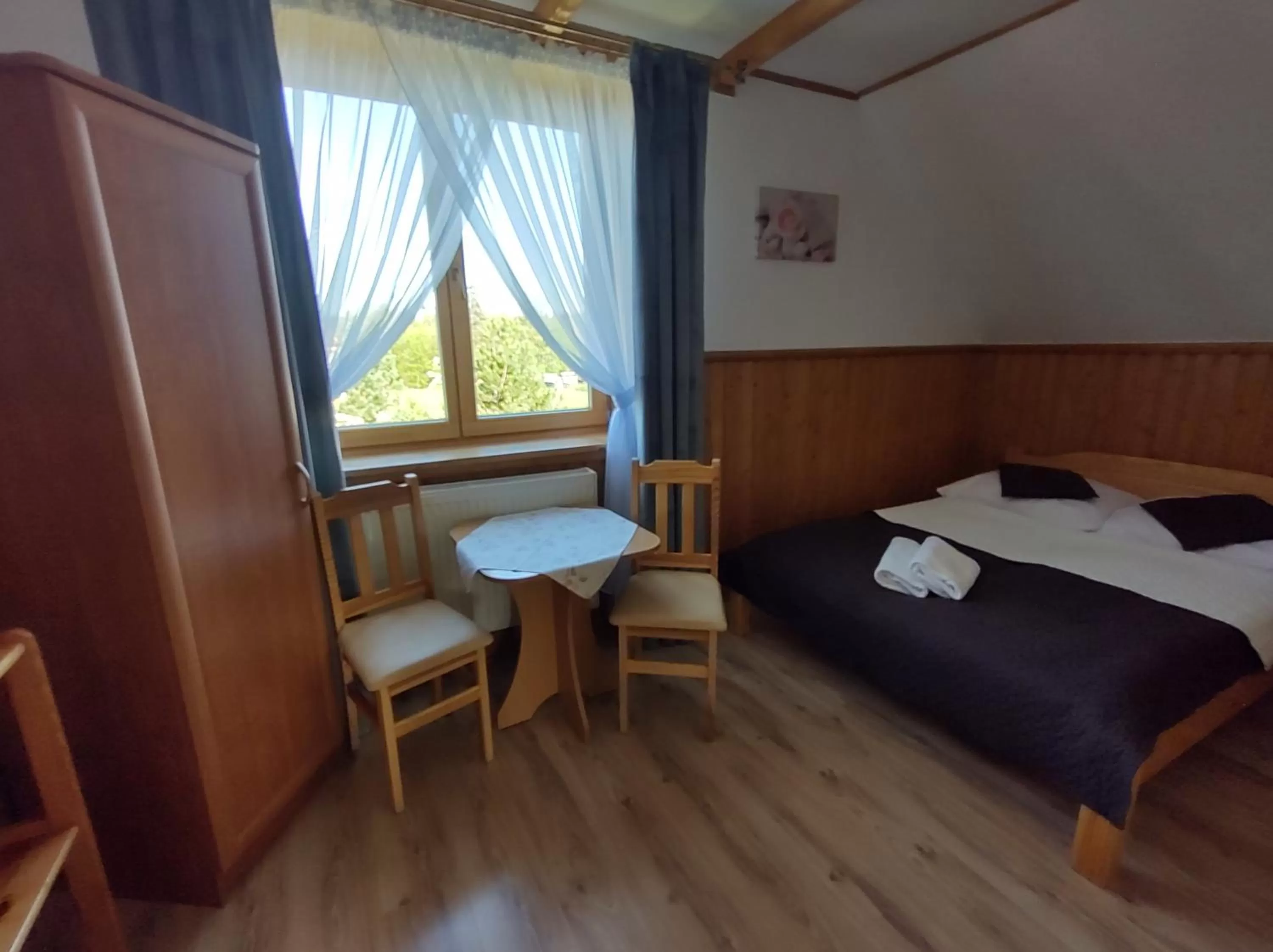 Bed in Noclegi U Reni