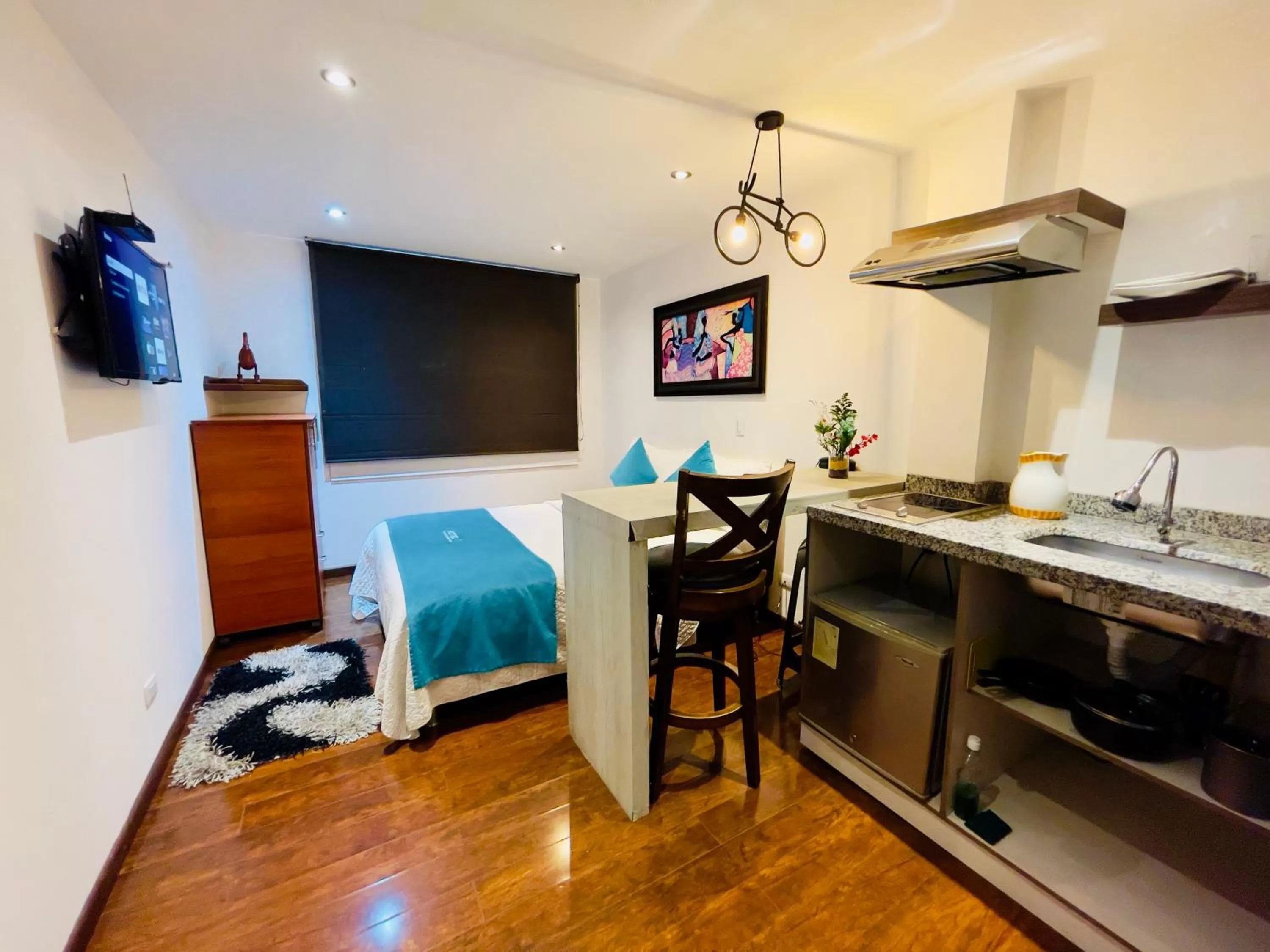 Photo of the whole room, TV/Entertainment Center in Hotel Santa Cruz Bogotá