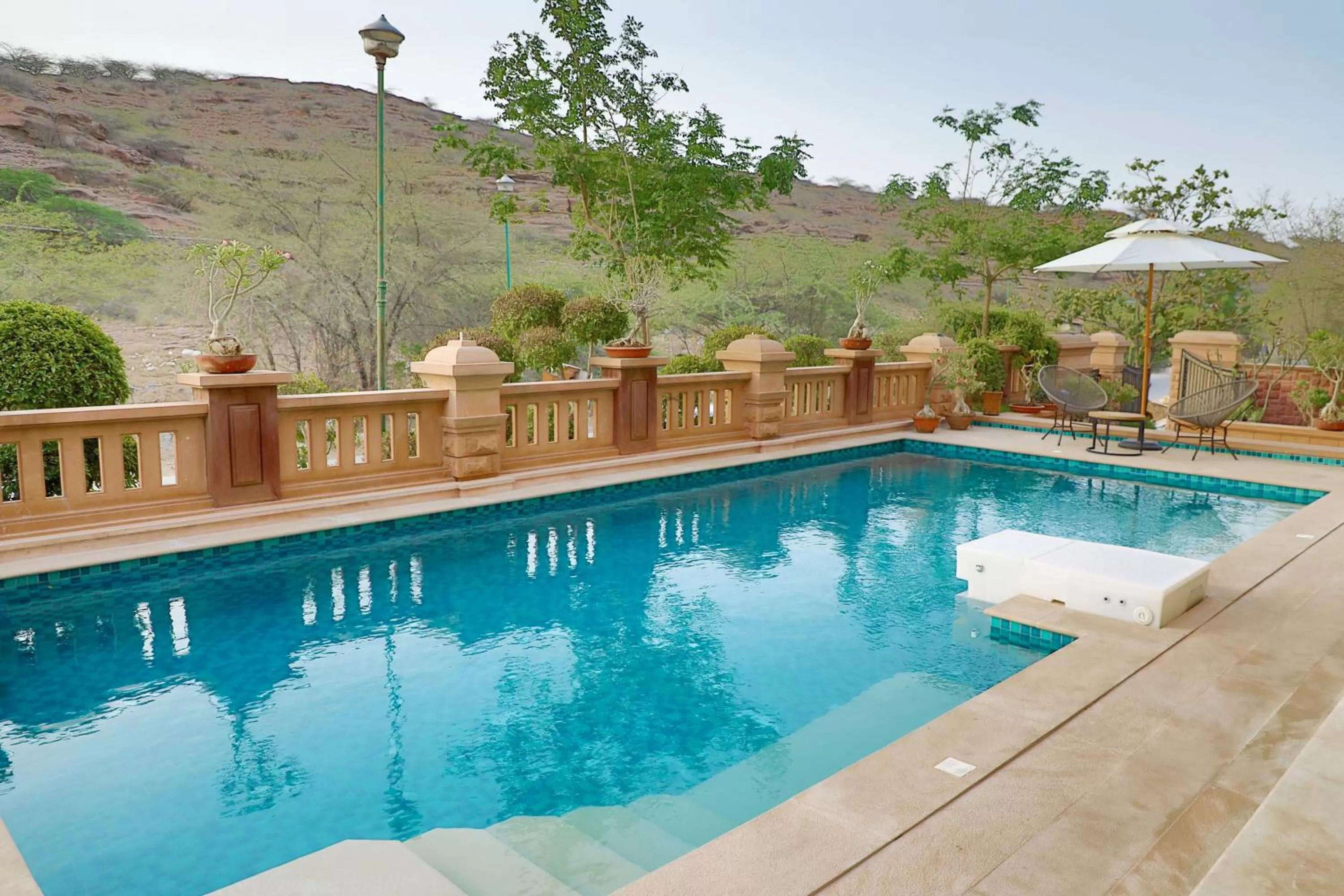 Swimming pool in The Almond Tree