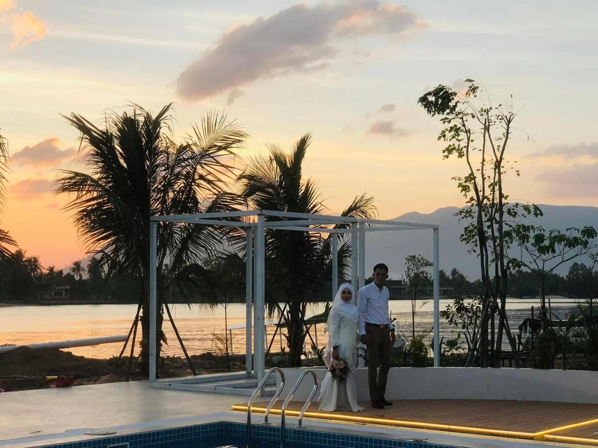 Sunset in Jasmine River Front