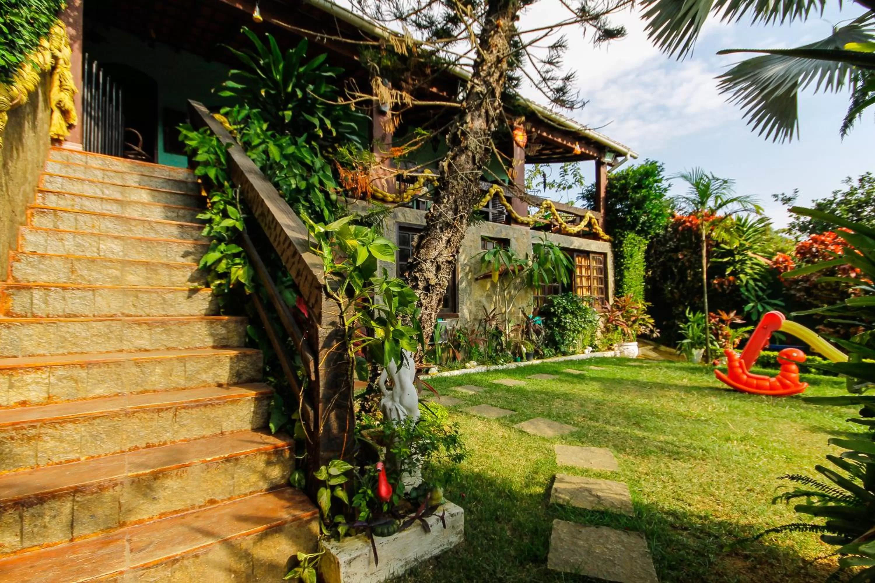 Garden in Suítes Casa do Barão