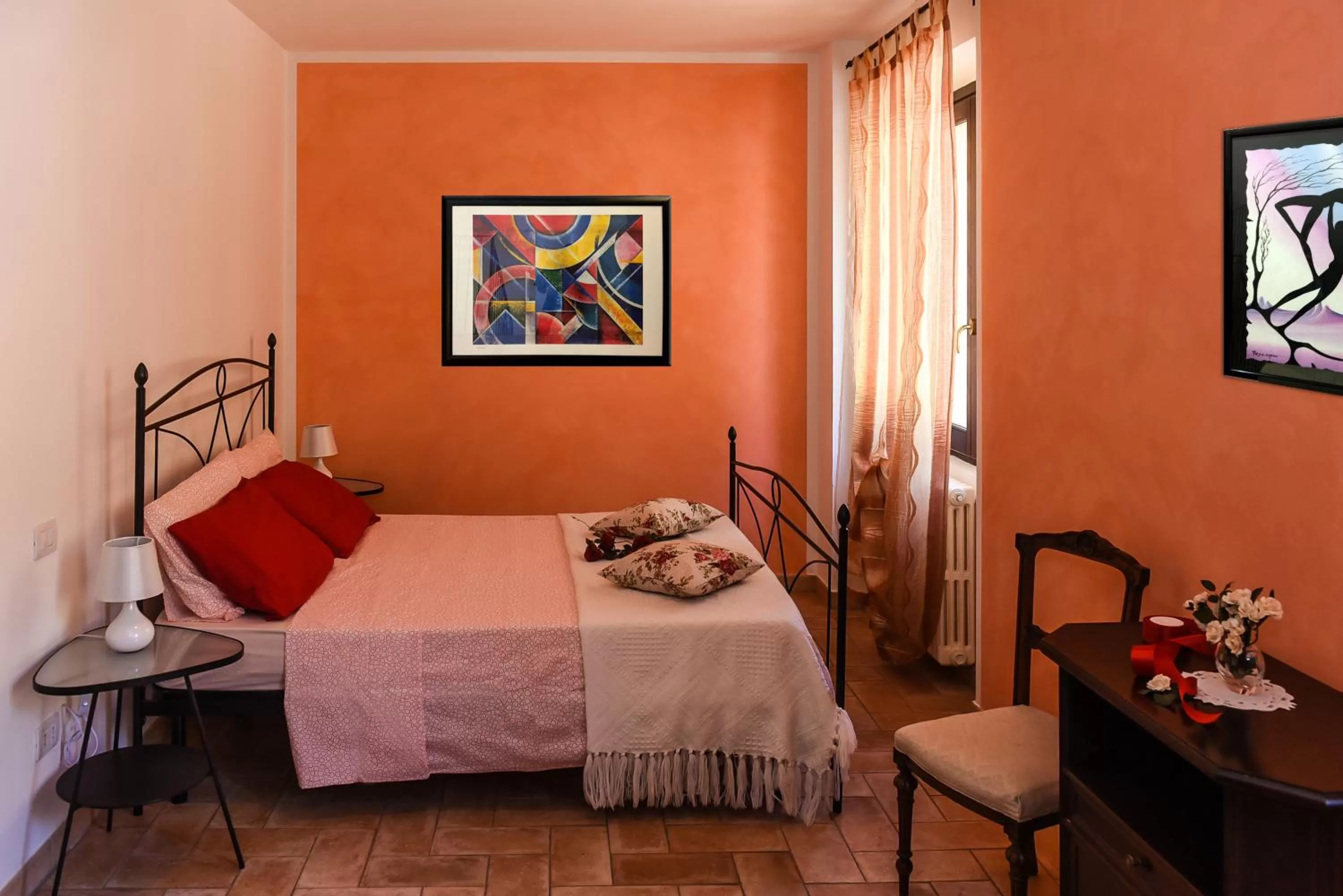 View (from property/room), Bed in B&B Villa Sophie