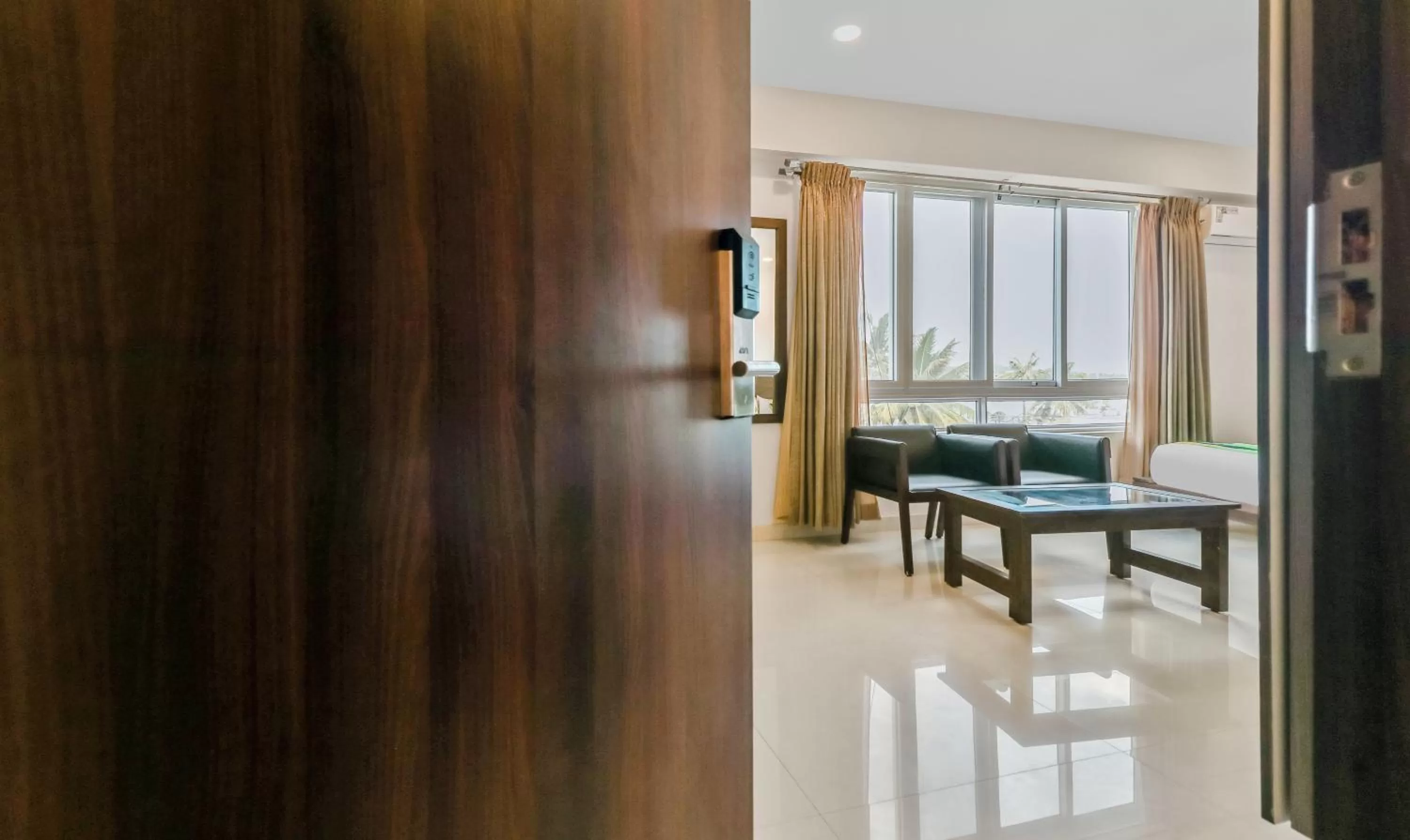 Seating Area in Treebo Trend Punarnava Bypass Road