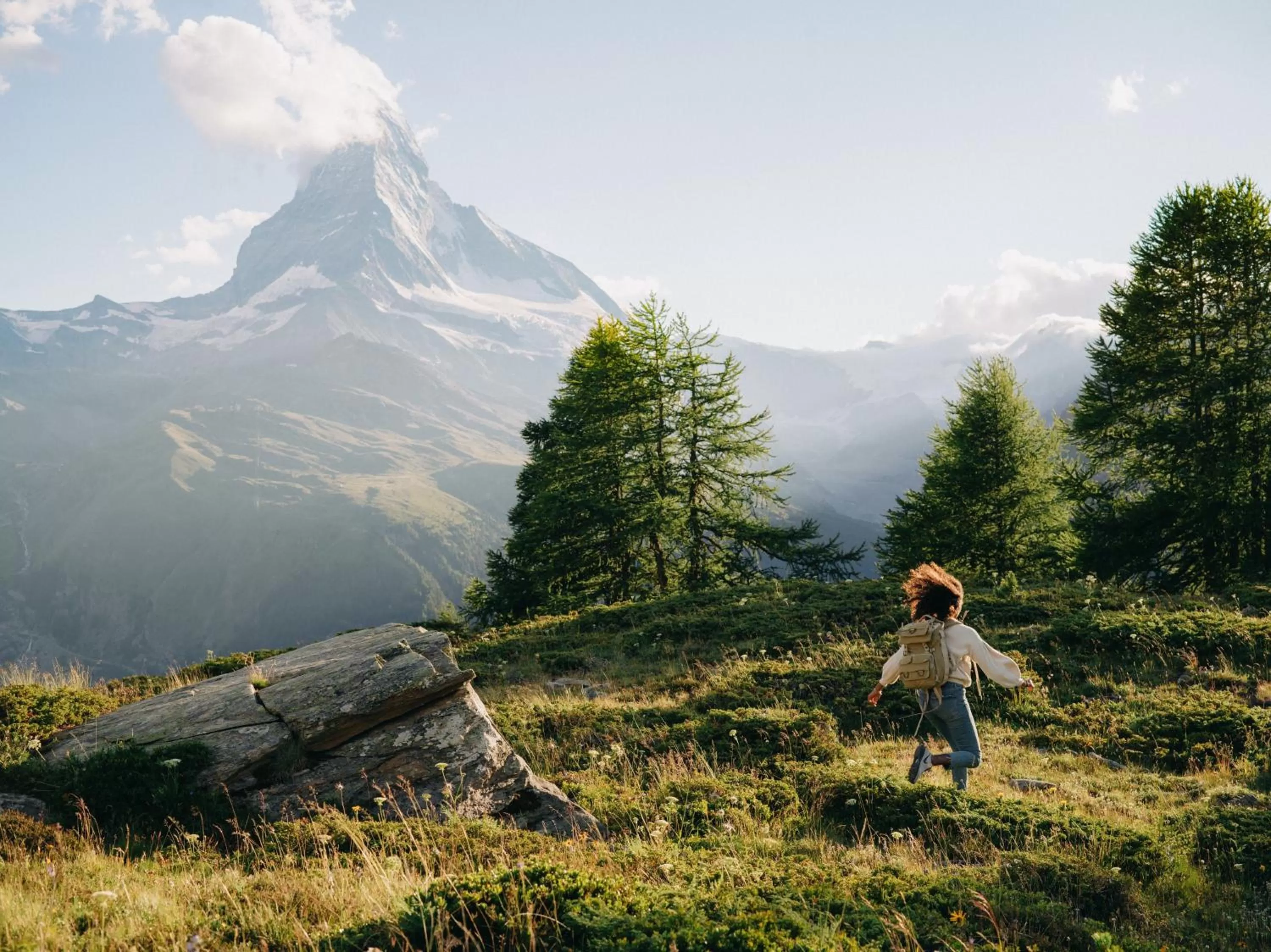 Natural landscape in BEAUSiTE Zermatt