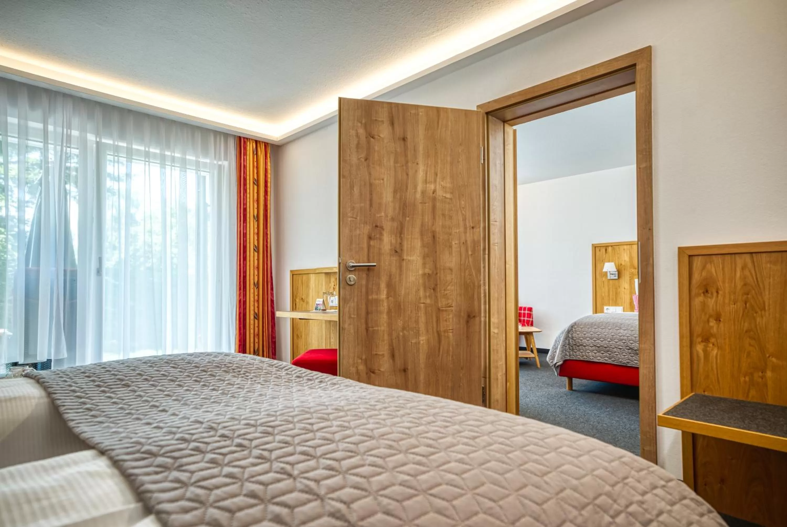 Bed in Landhaus Sommerau