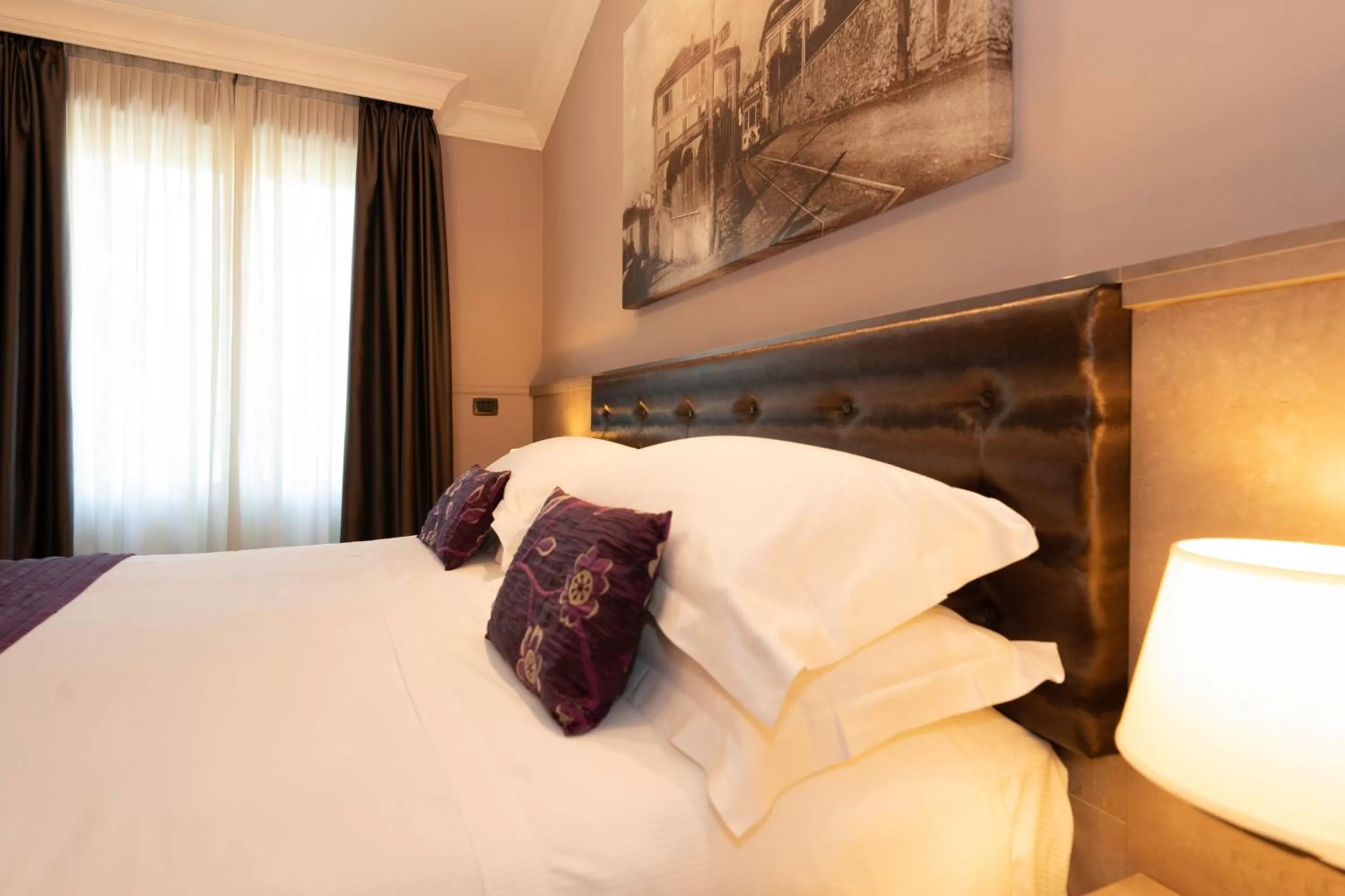 Bed in Hotel Il Corazziere