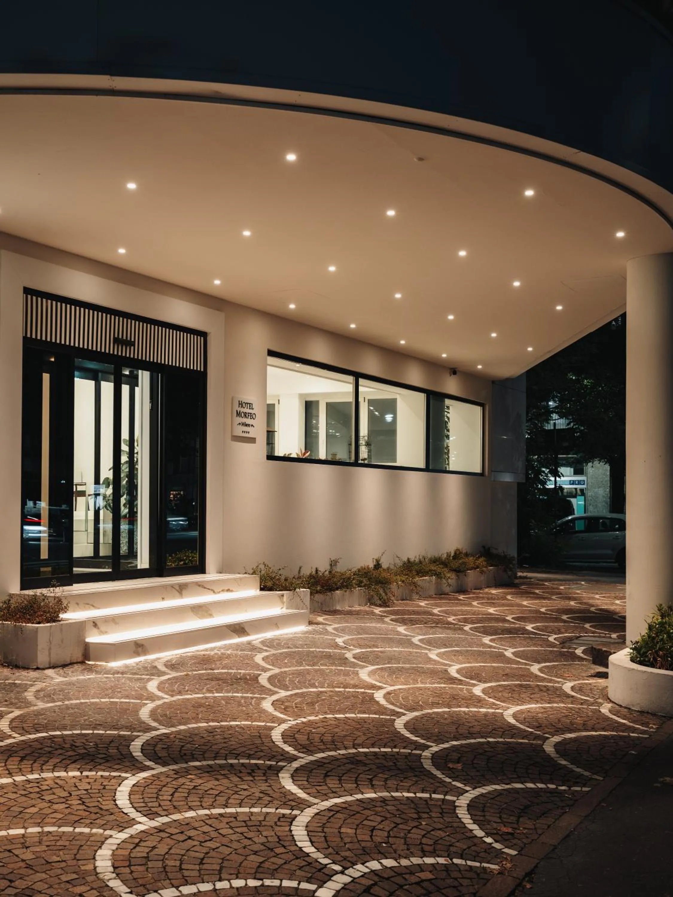 Property building in Hotel Morfeo