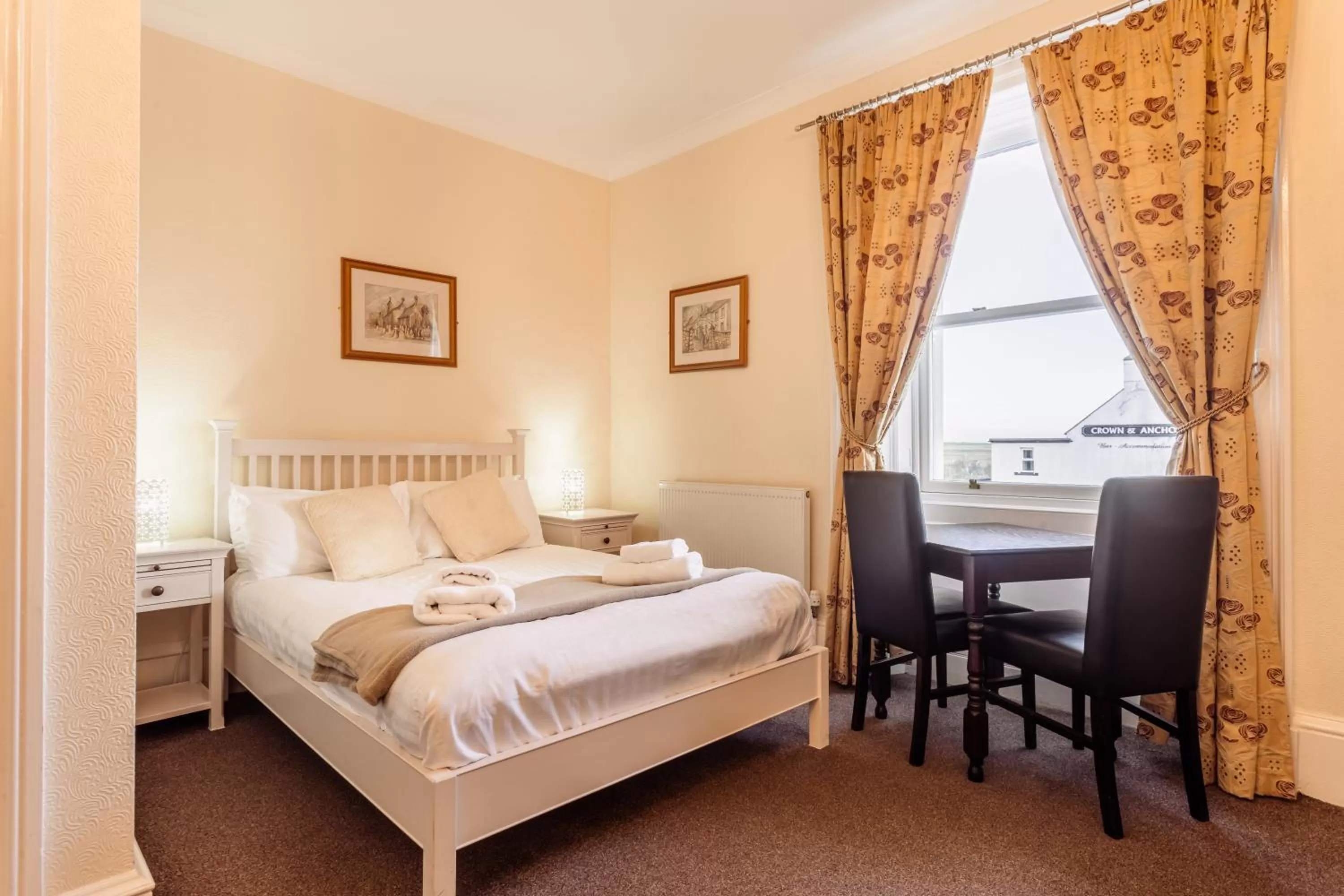 Bed in Manor House Hotel Holy Island