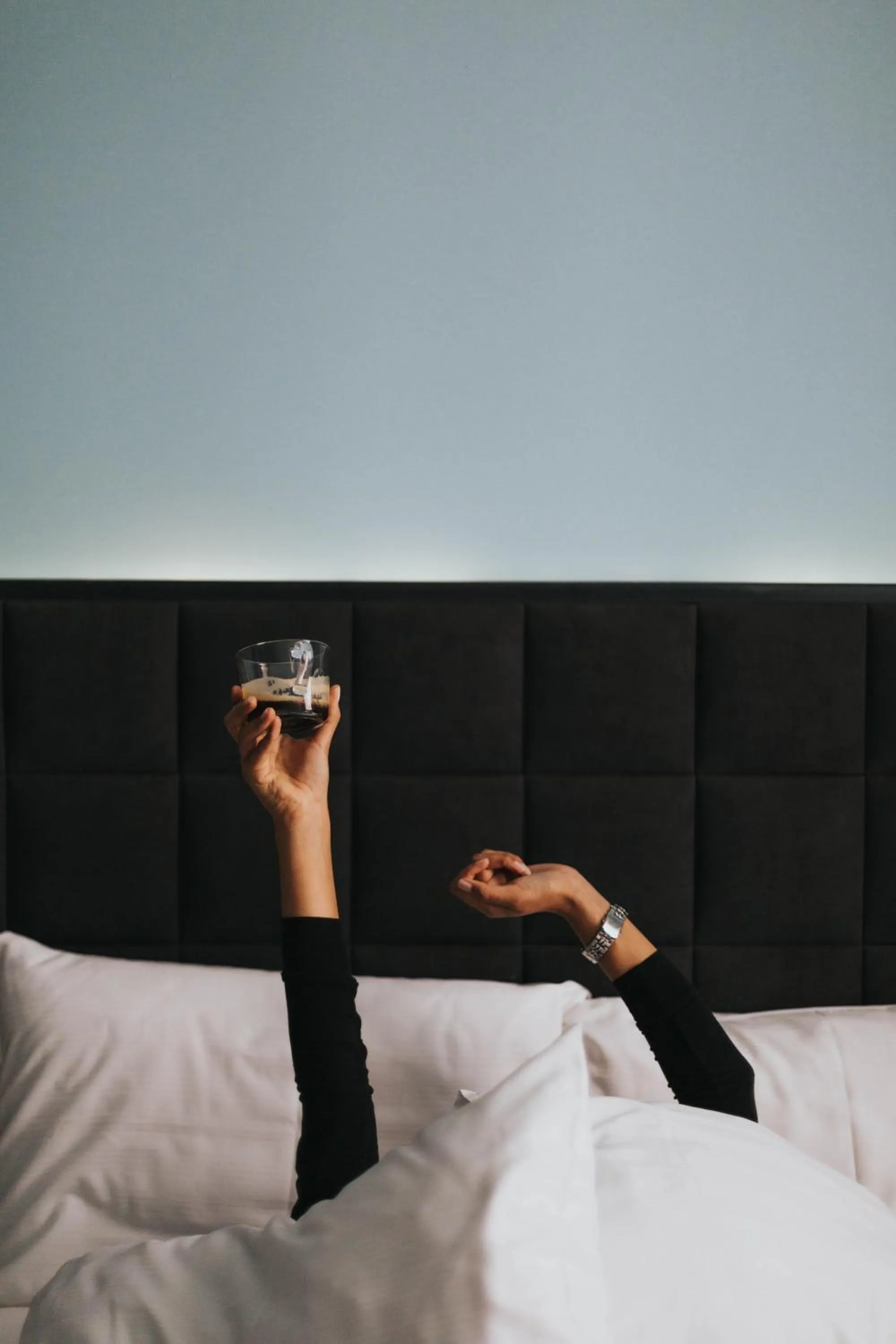 Non alcoholic drinks, Bed in Hotel Rum Budapest