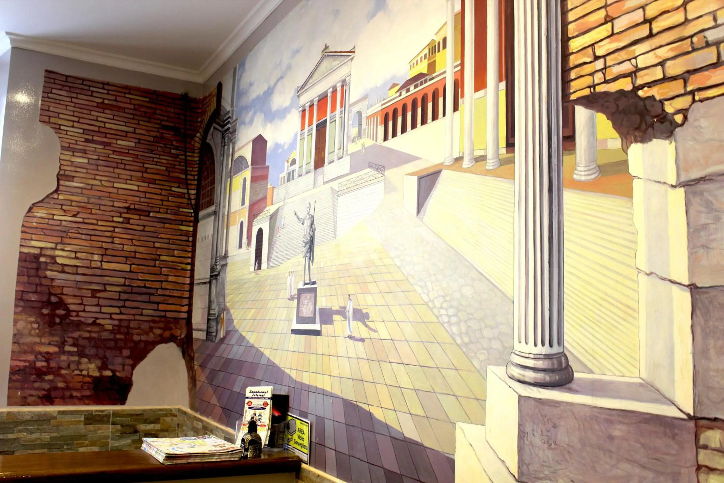 Lobby or reception in Hostel Legends