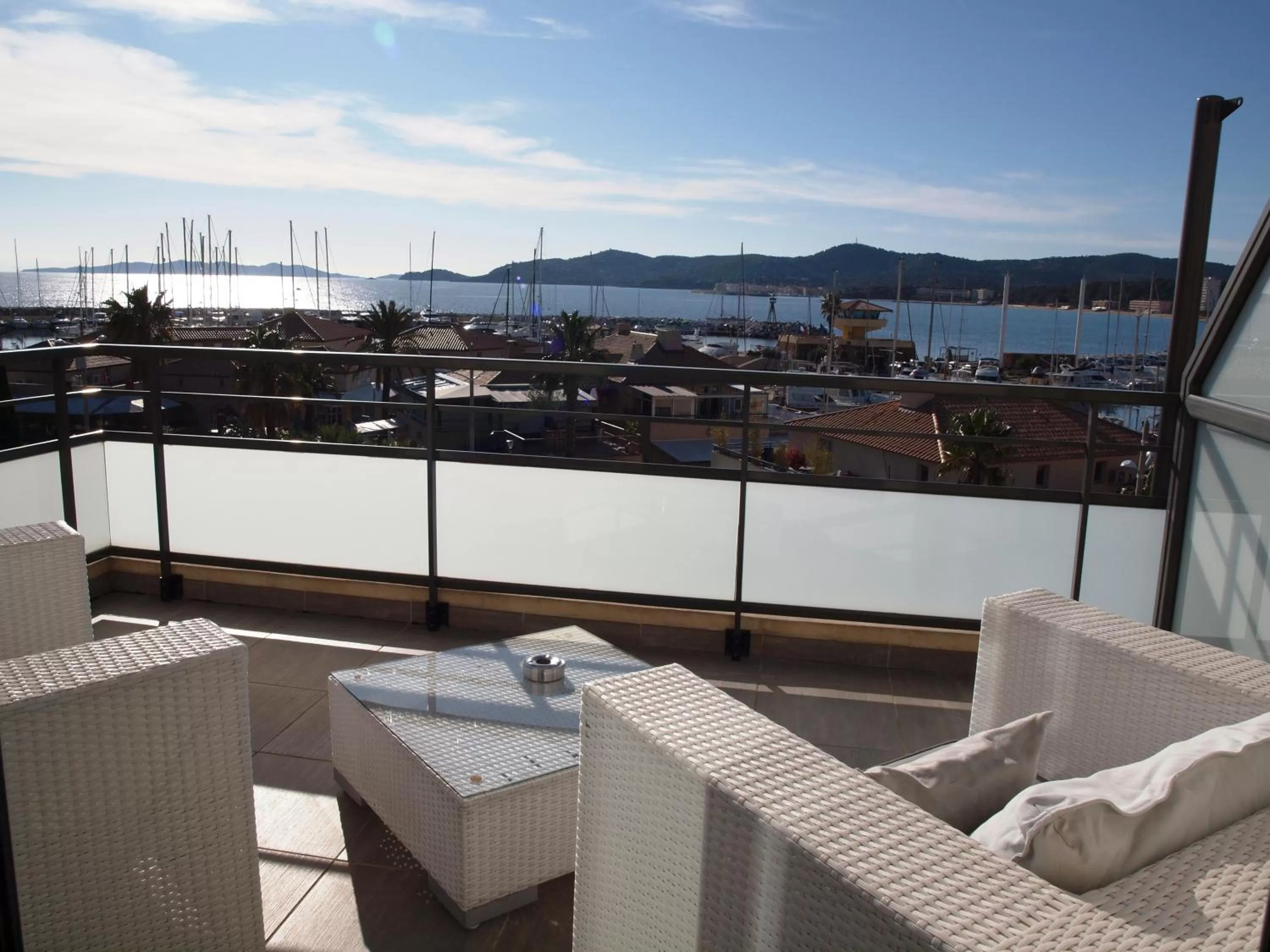 Balcony/Terrace in Hôtel Baptistin