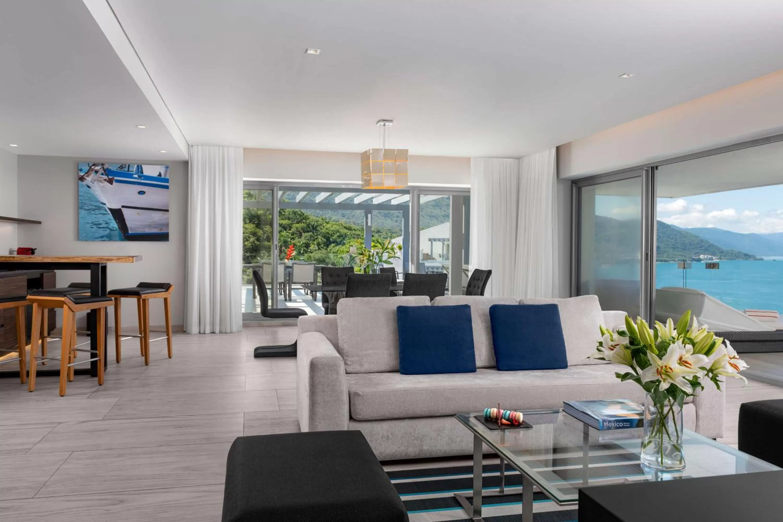 Living room in Hilton Vallarta Riviera All-Inclusive Resort,Puerto Vallarta