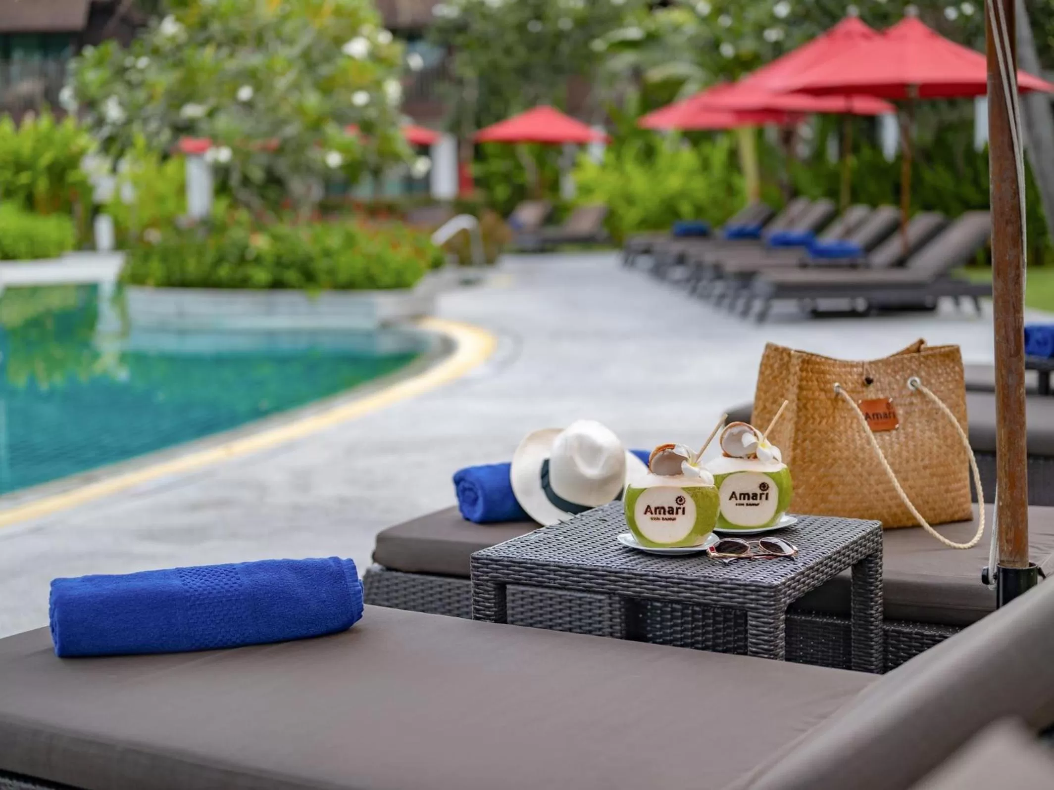 Swimming pool in Amari Koh Samui