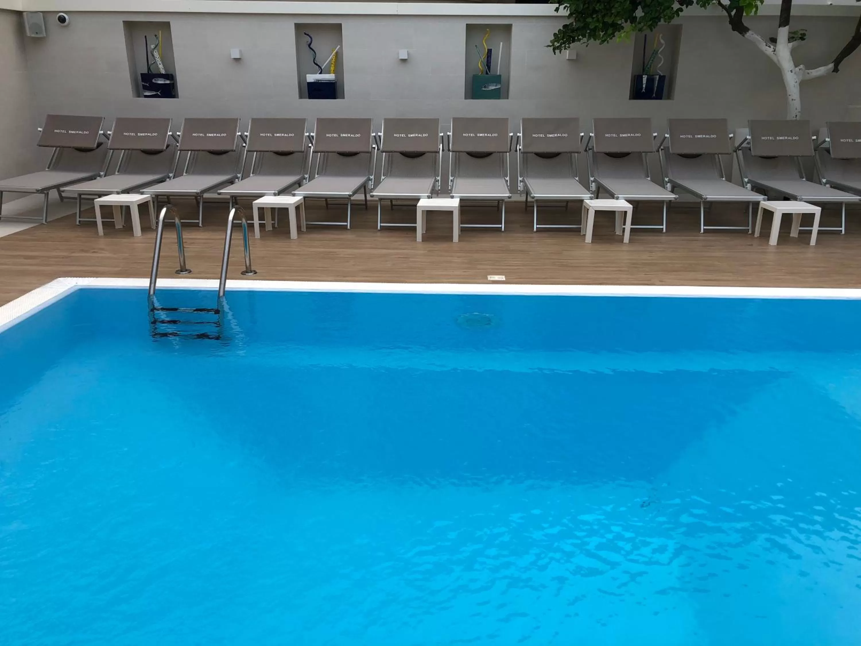 Swimming pool in Hotel Smeraldo
