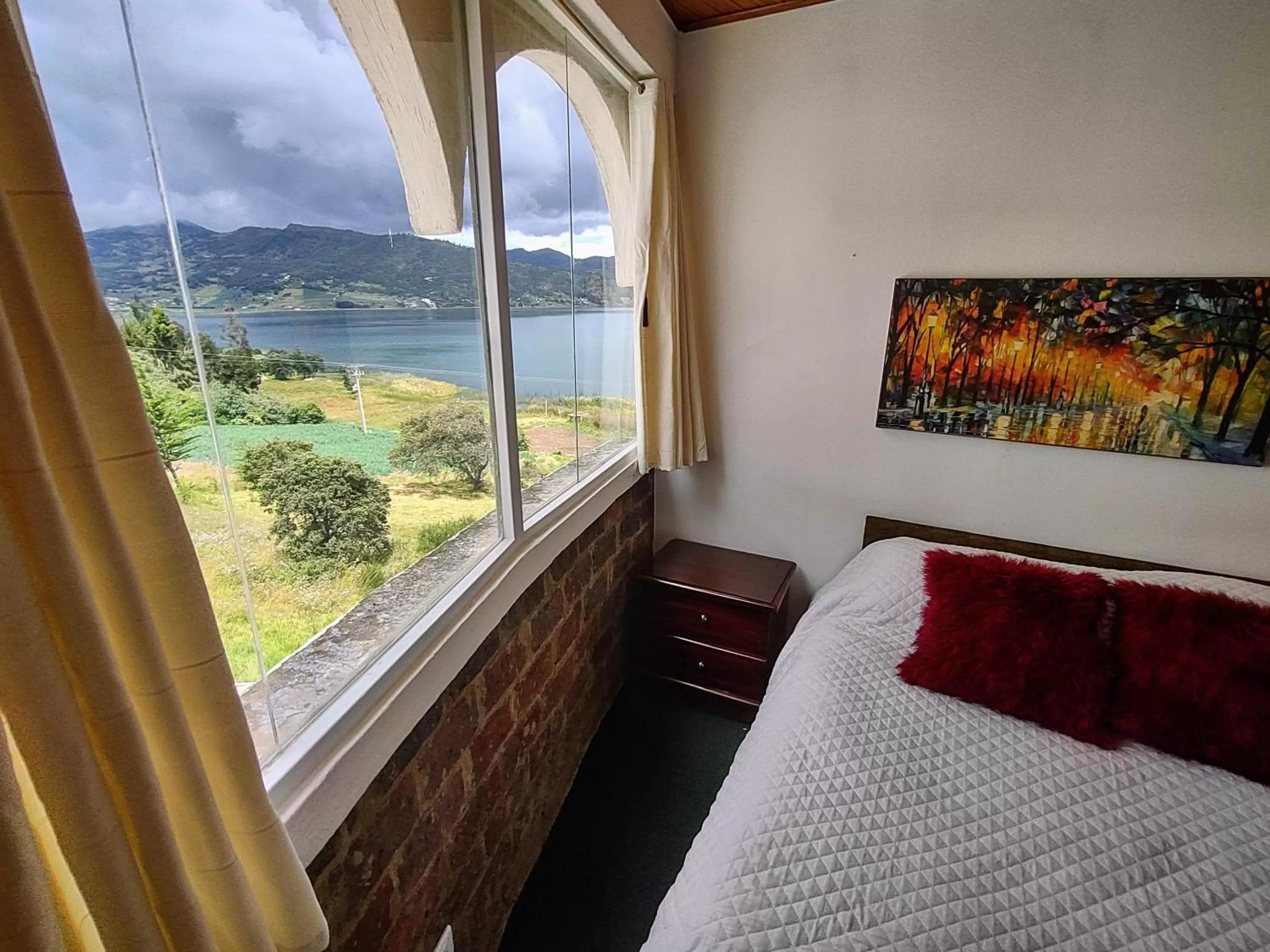 Bedroom, Mountain View in Refugio Génesis habitaciones Lago de Tota