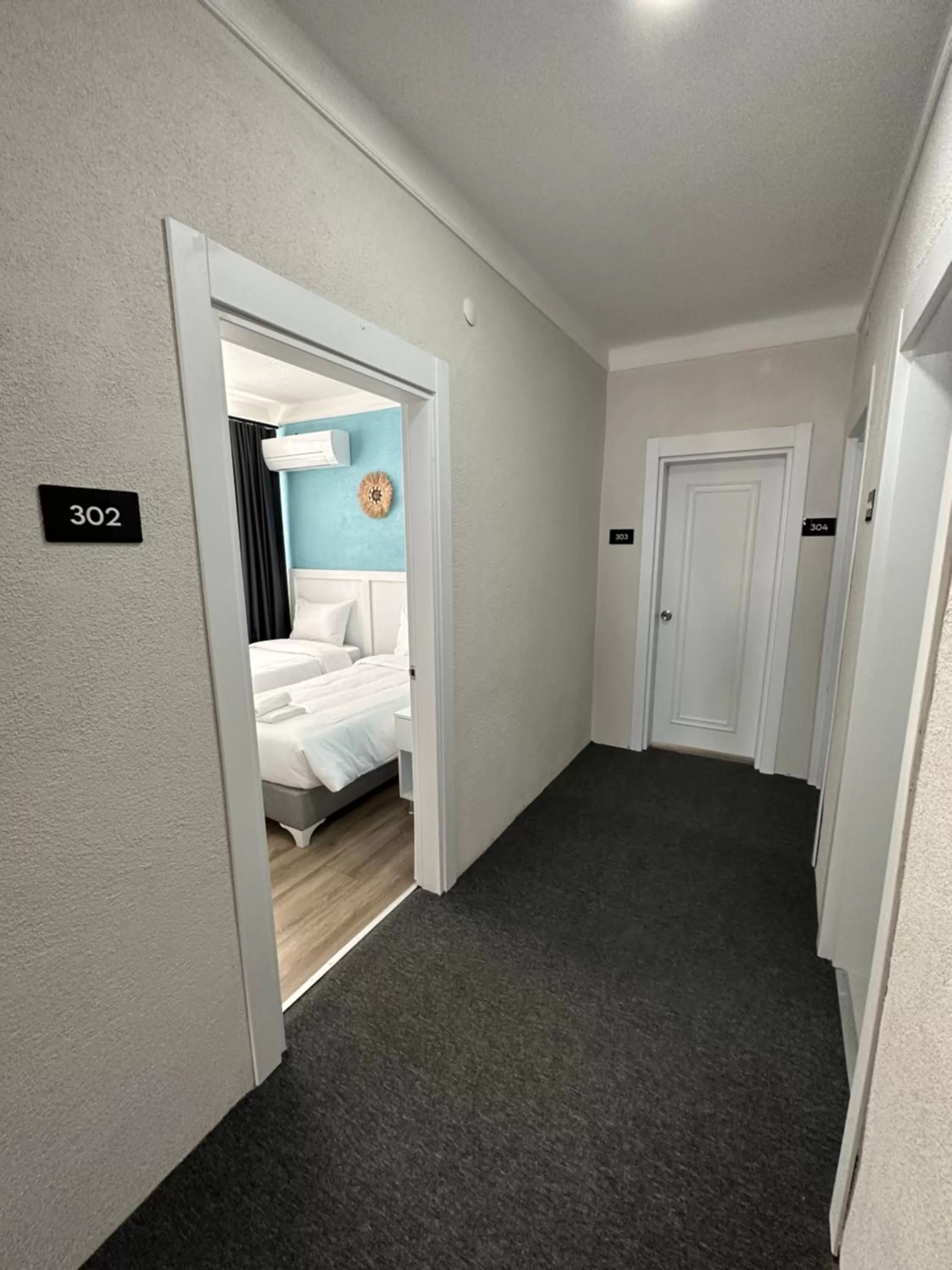 Bed in DERİN BUTİK HOTEL