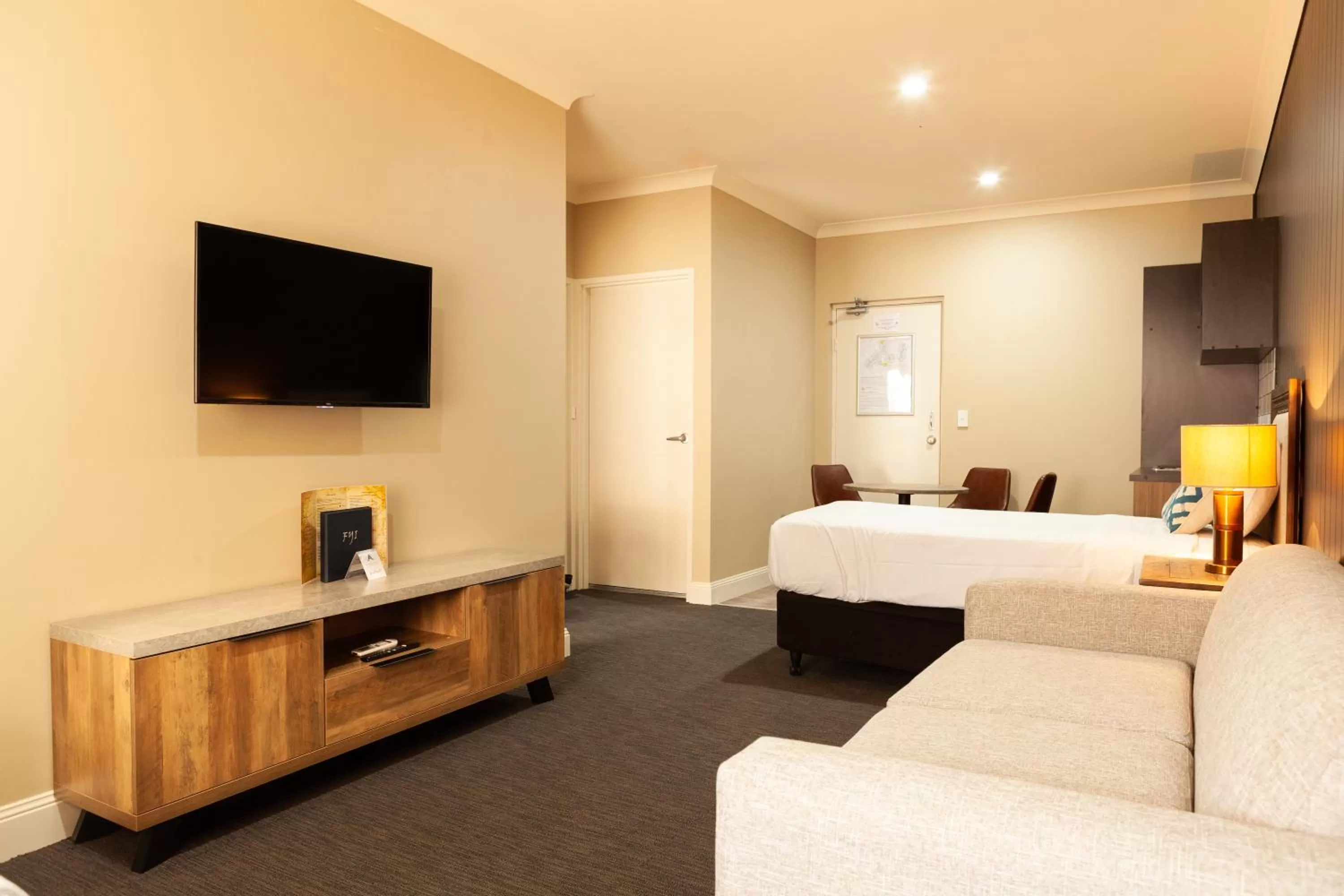 TV and multimedia, Bed in Nightcap at Archer Hotel