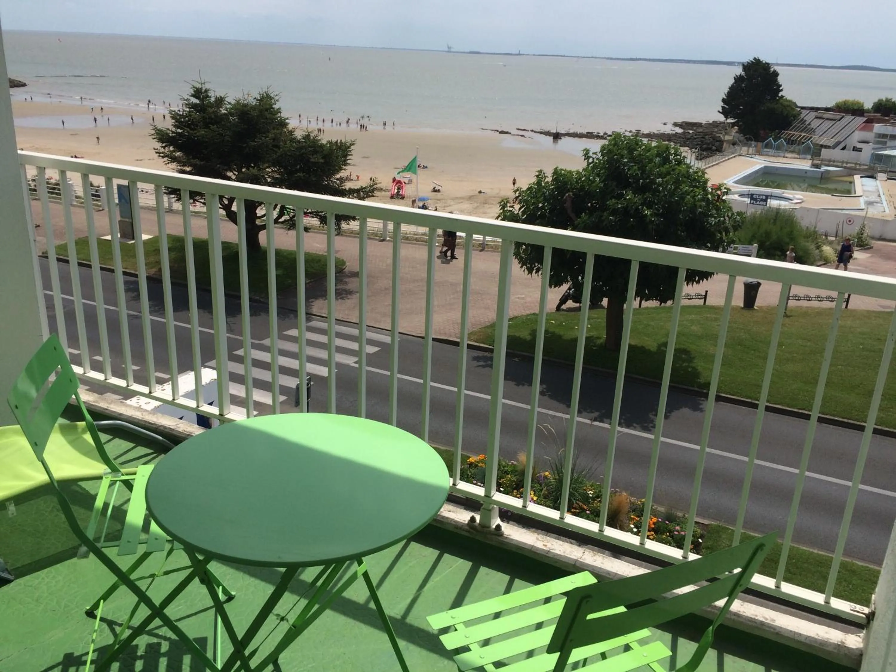 Balcony/Terrace in Hôtel Beau Rivage
