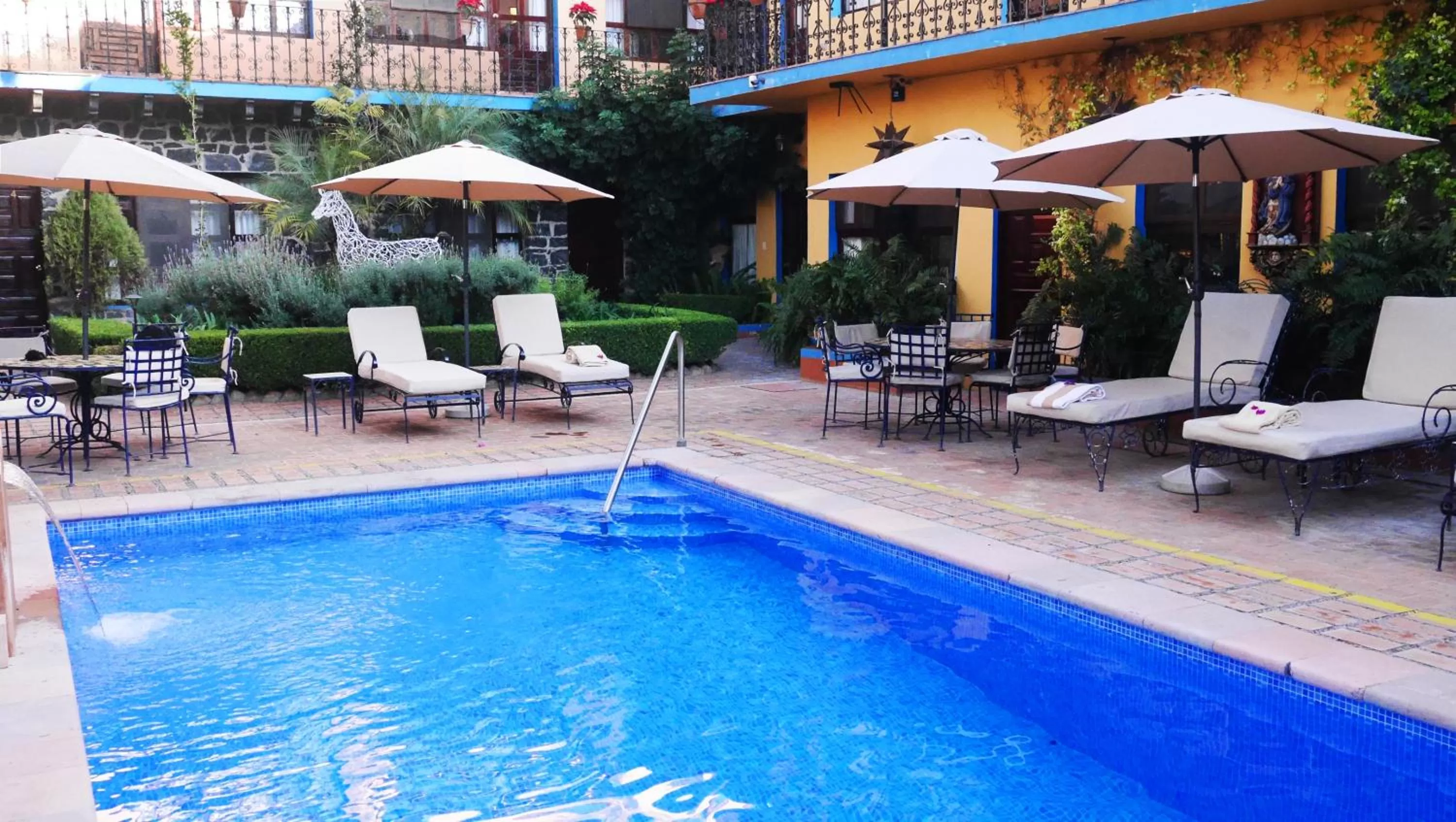Swimming pool in Hacienda de las Flores