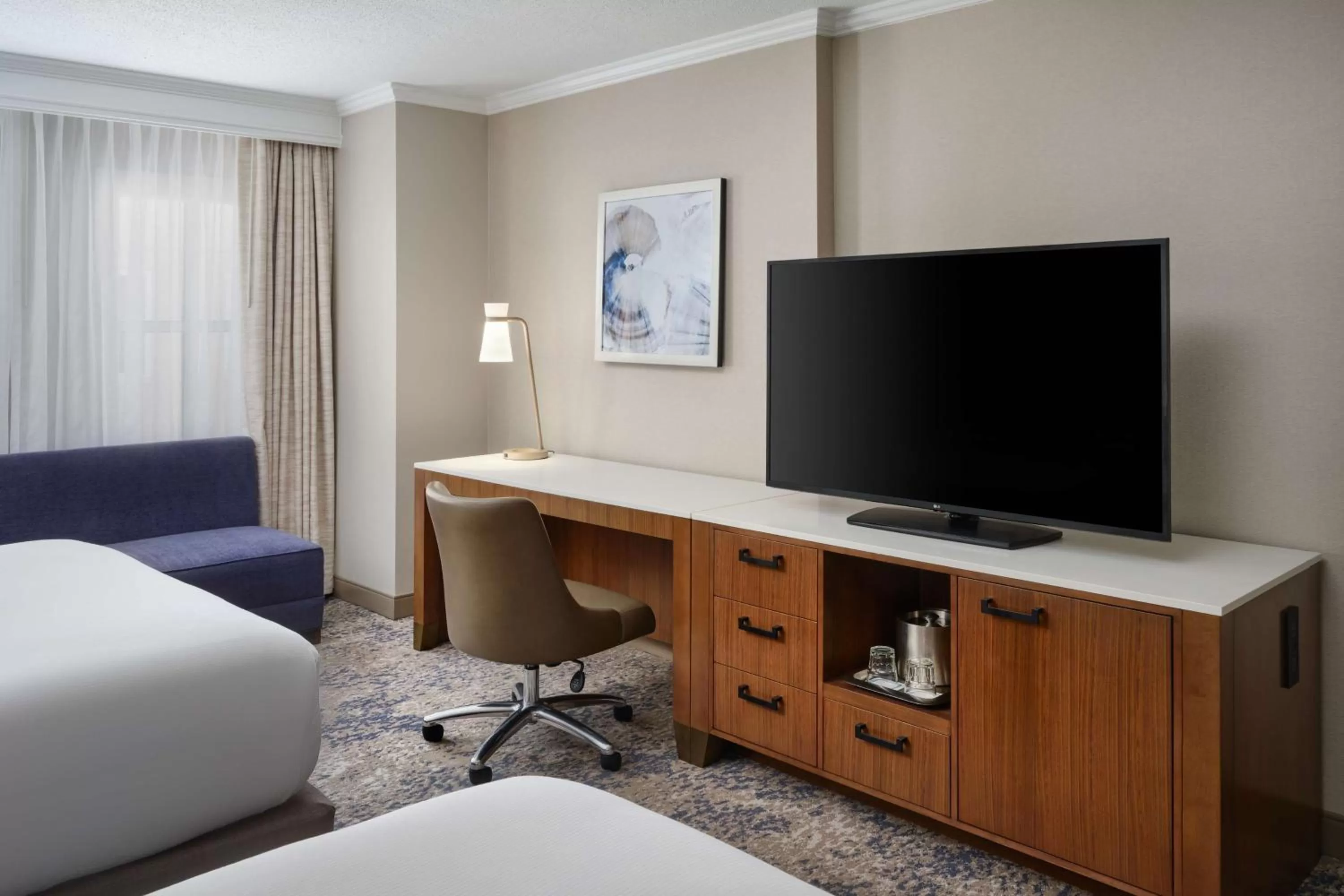 Bedroom in Hilton New Orleans Riverside