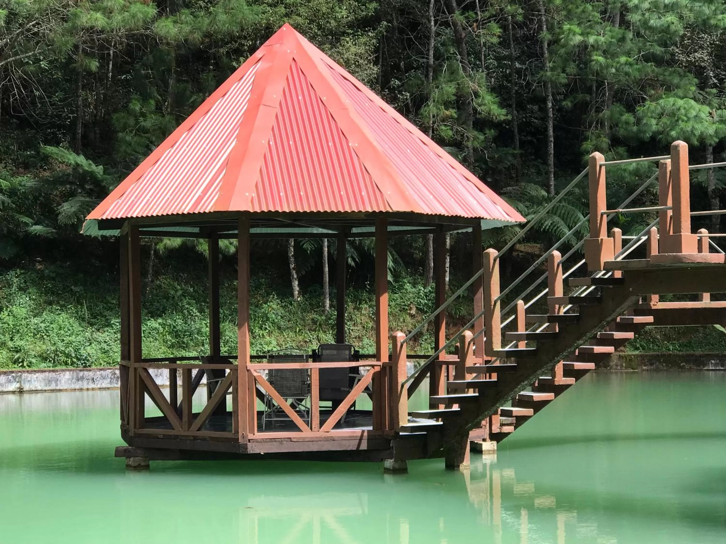 Lake view in Hotel en Finca Chijul, reserva natural privada