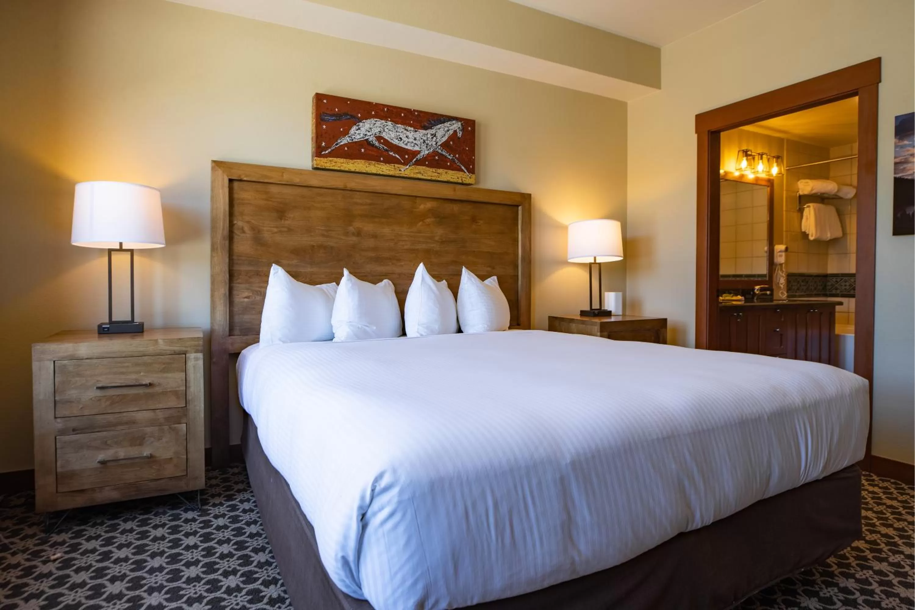 Bed in The Village at Palisades Tahoe