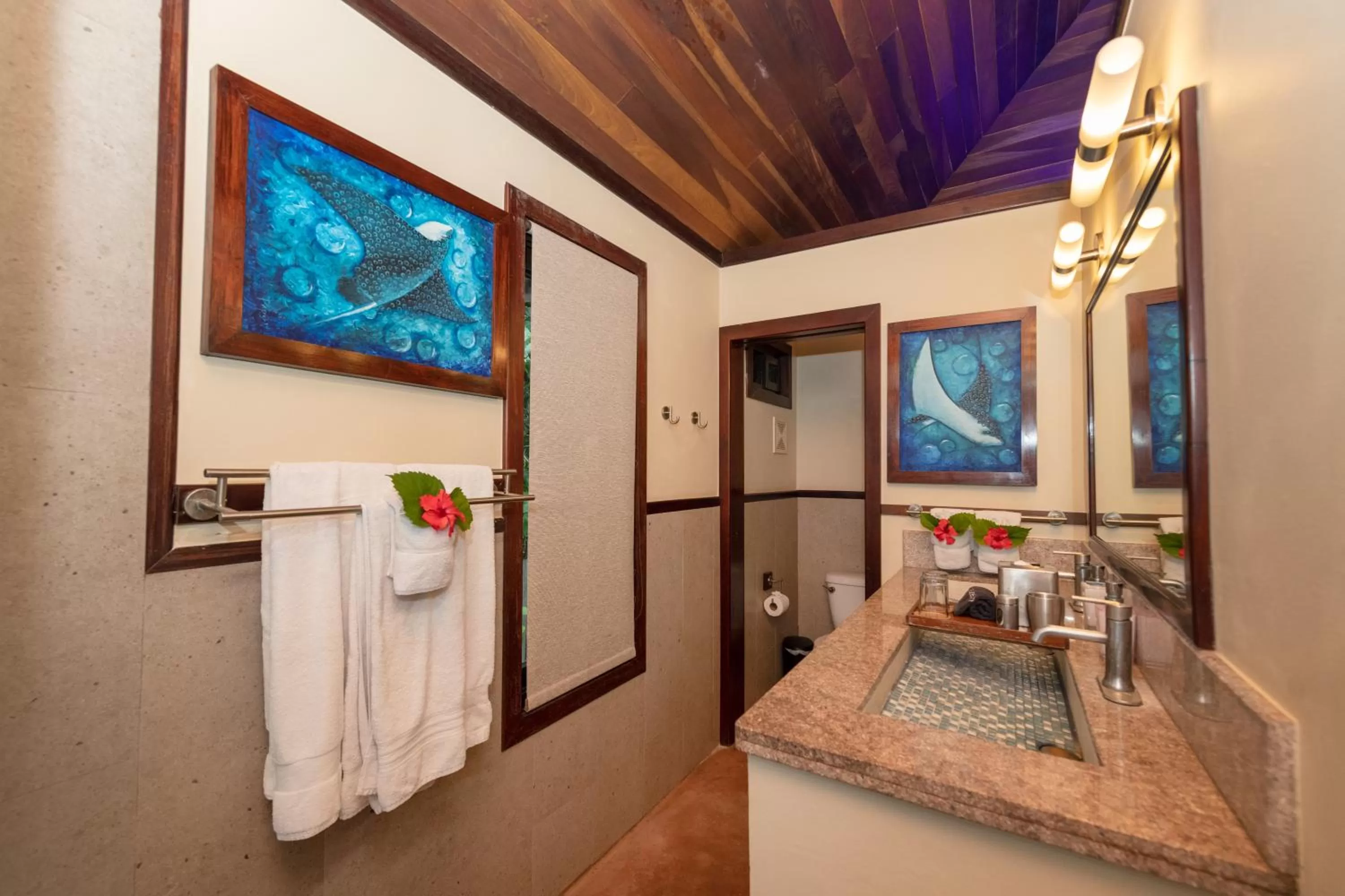 Toilet in PUR Boutique Cabanas, Adults Only