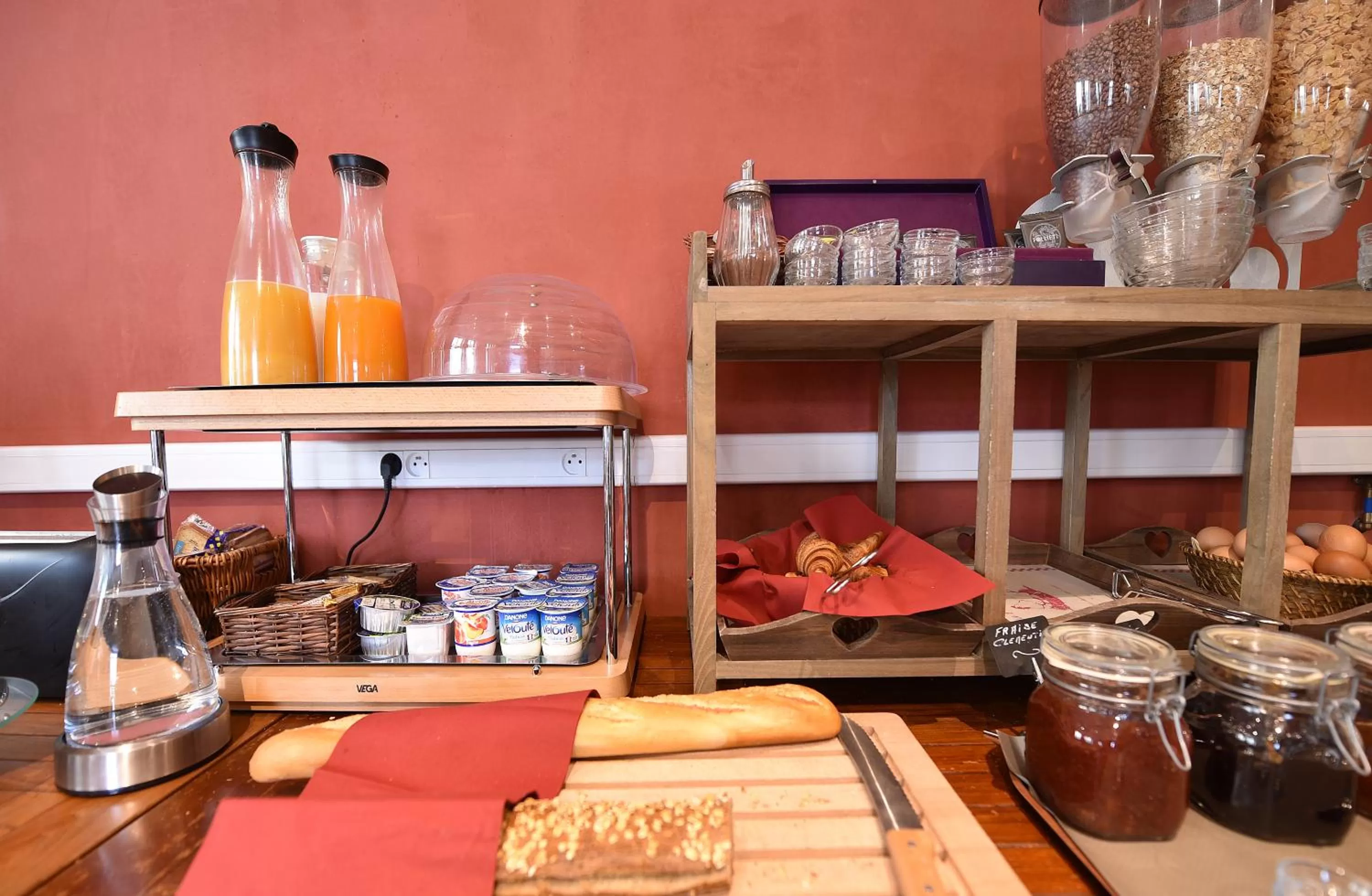 Breakfast in Hôtel A casa di Maria Cicilia