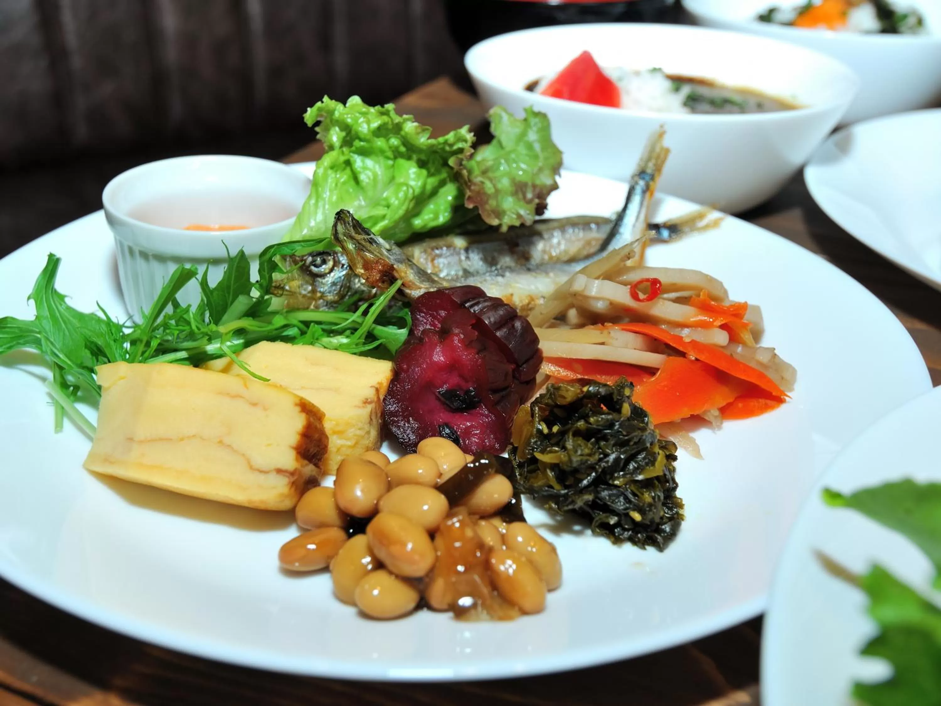 Breakfast in Green Rich Hotel Kurume Natural Hot Spring Arimamutsumonnoyu