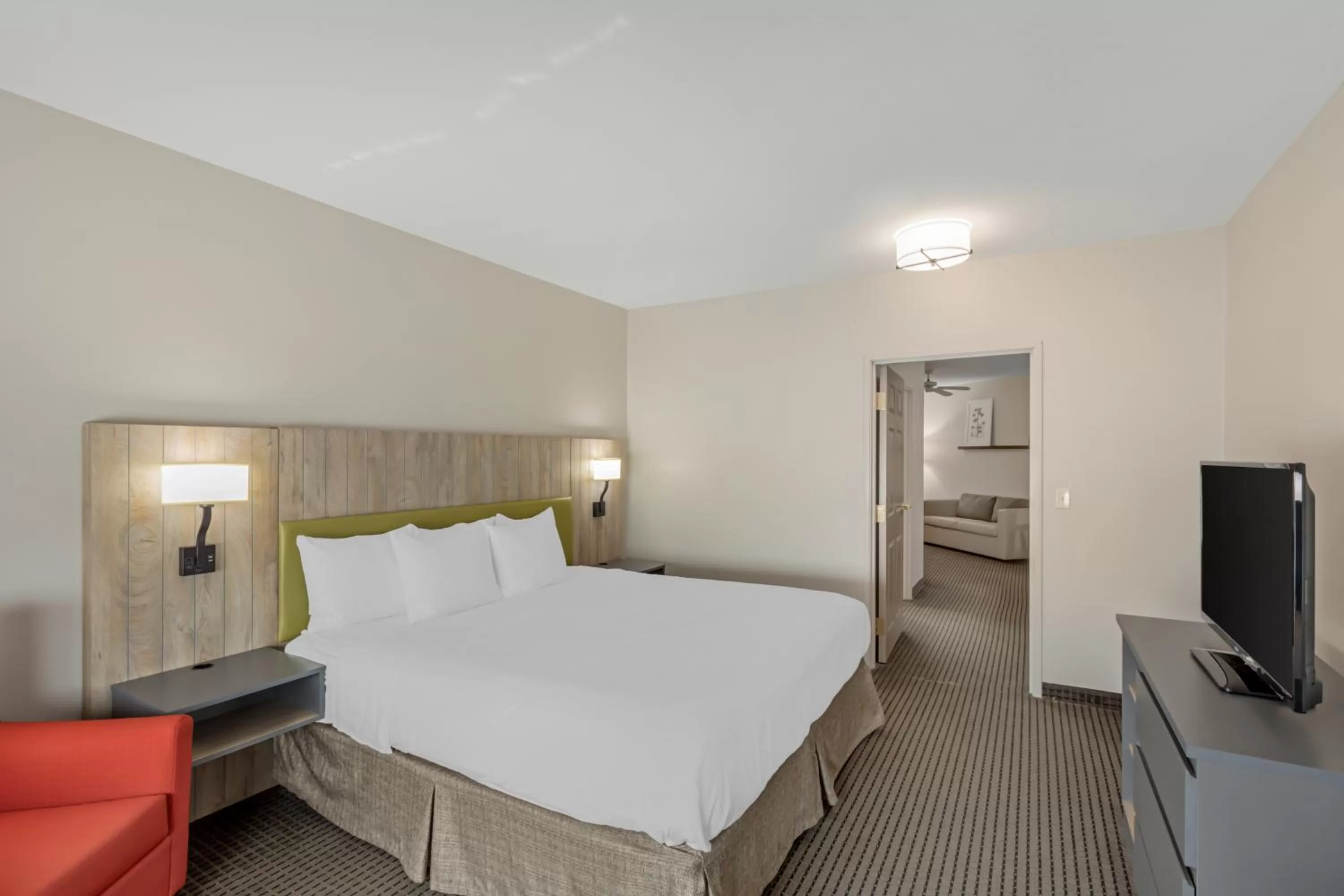 Bedroom, Bed in Country Inn & Suites by Radisson, Elk Grove Village-Itasca