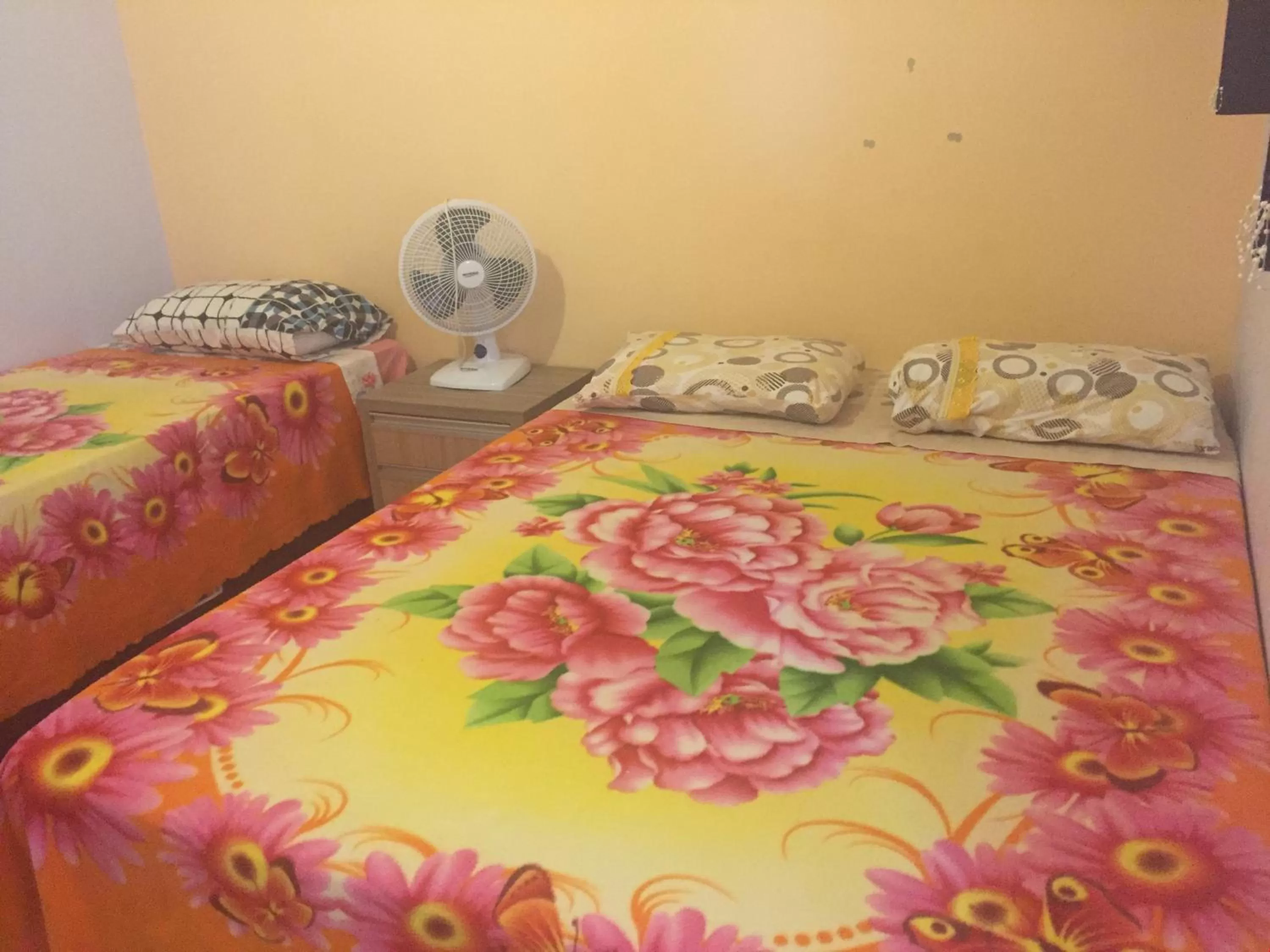 Bathroom, Bed in Pousada Corazao Sagradao