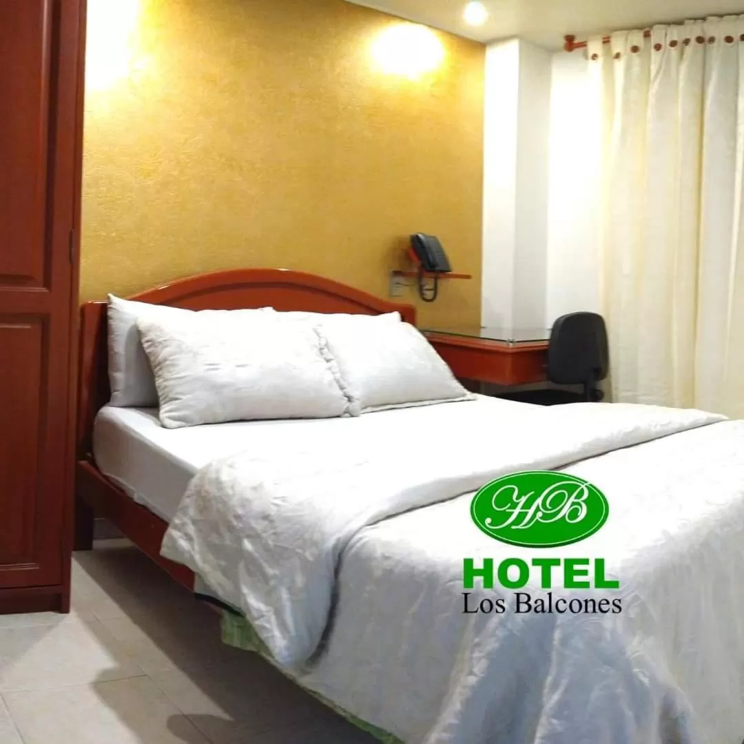 Bed in HOTEL LOS BALCONES