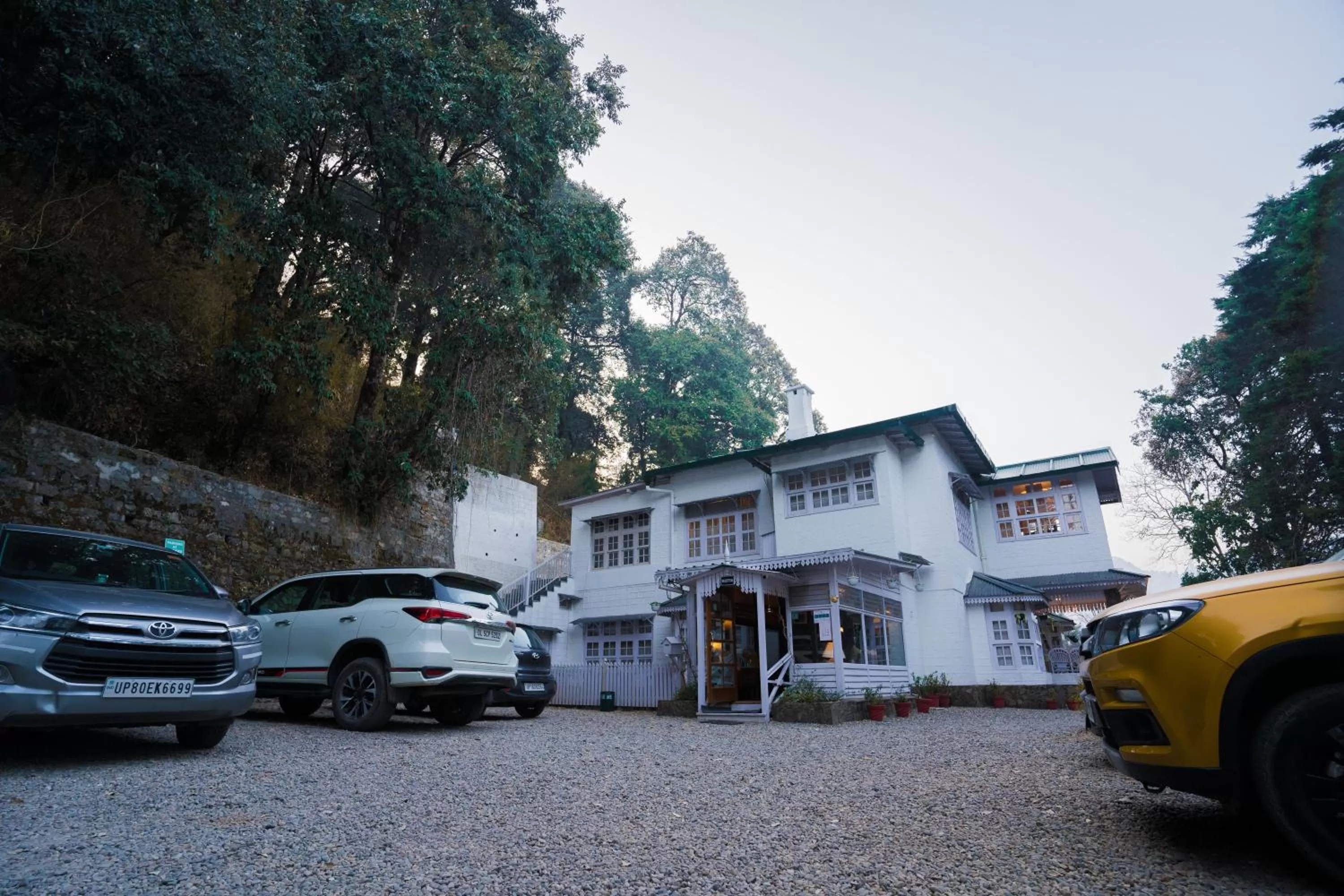 Parking in Bhikampur Lodge By Nine Hotels