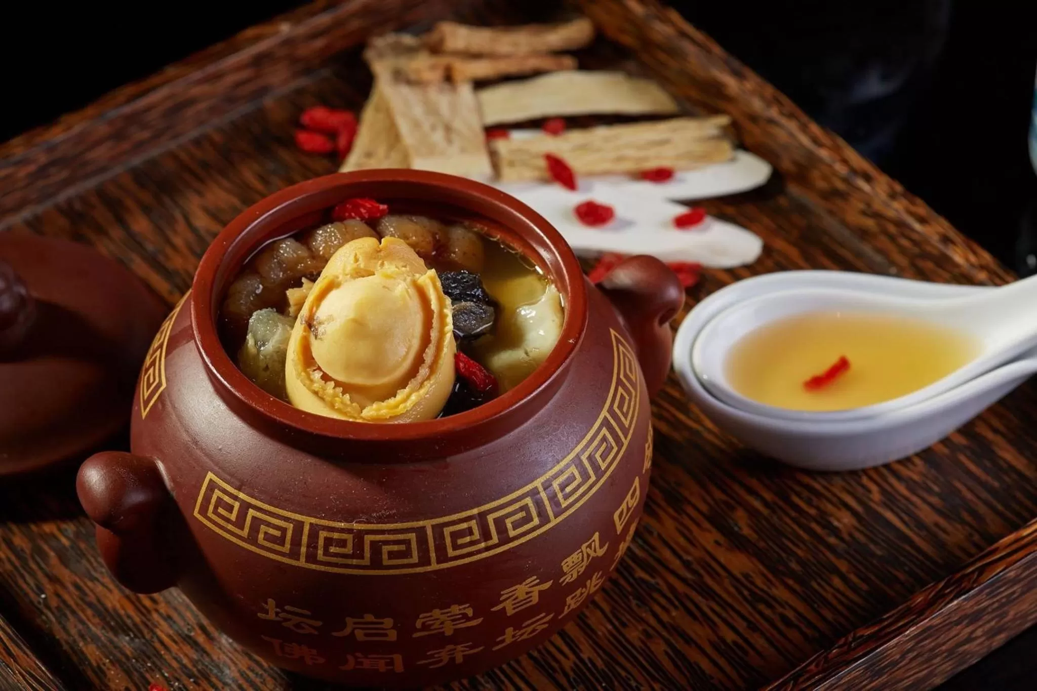 Food close-up in Shanghai Mansion Bangkok