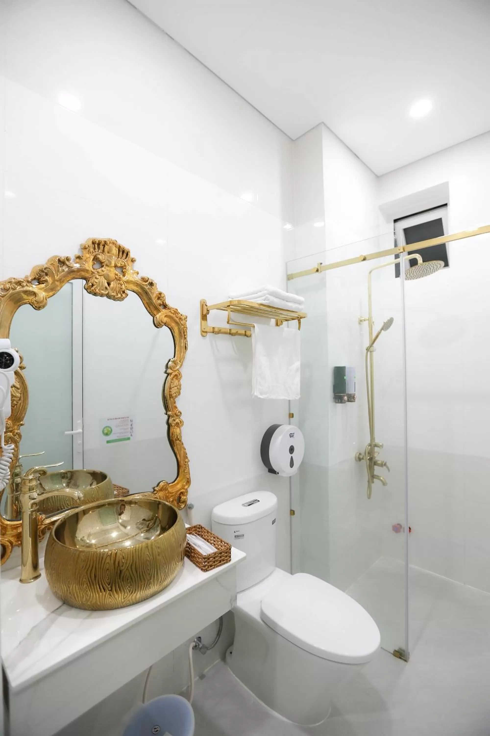 Shower, Bathroom in KING VILLA QUẢNG NGÃI