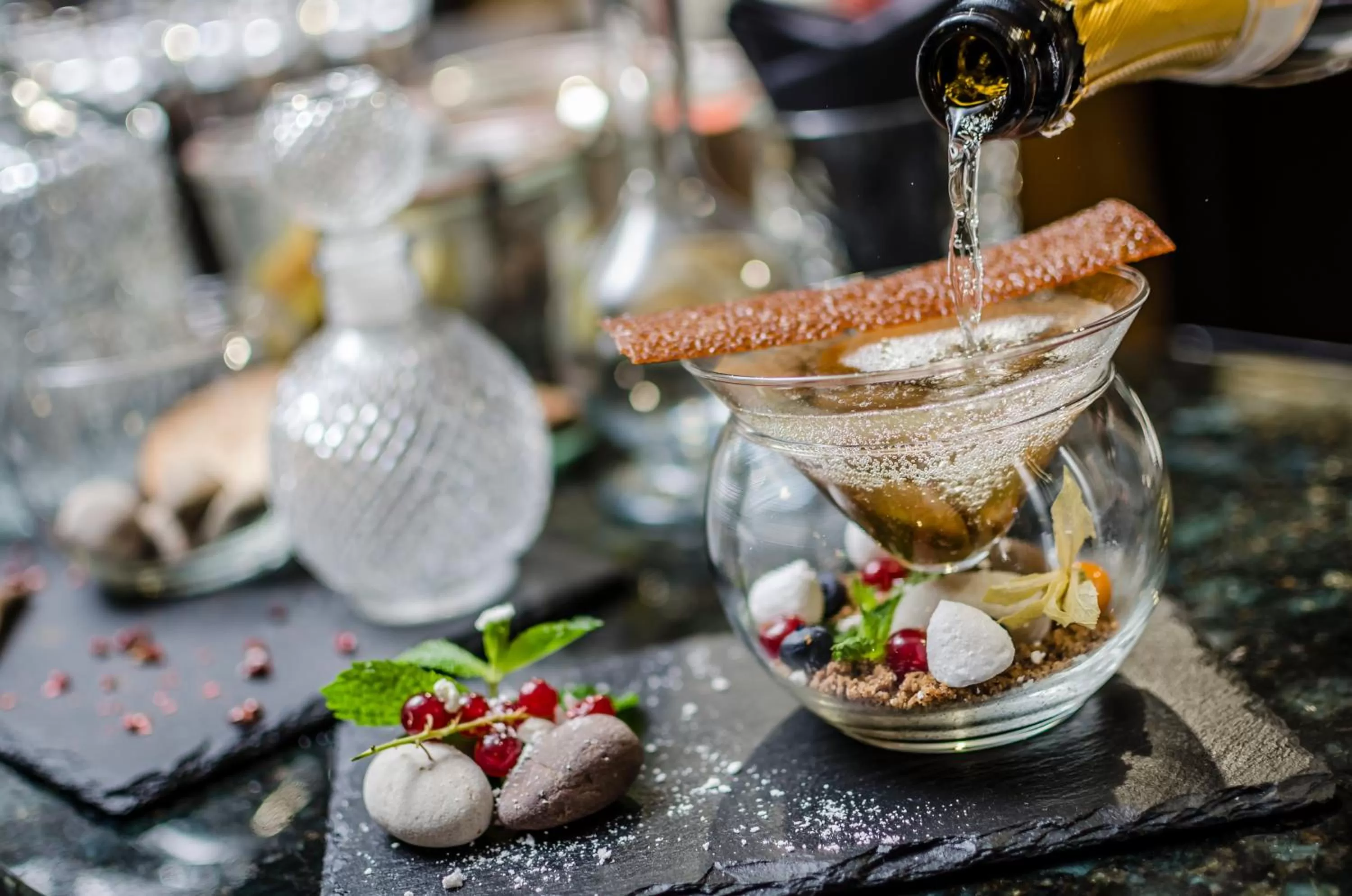 Food and drinks in Aqua Village, Health Resort