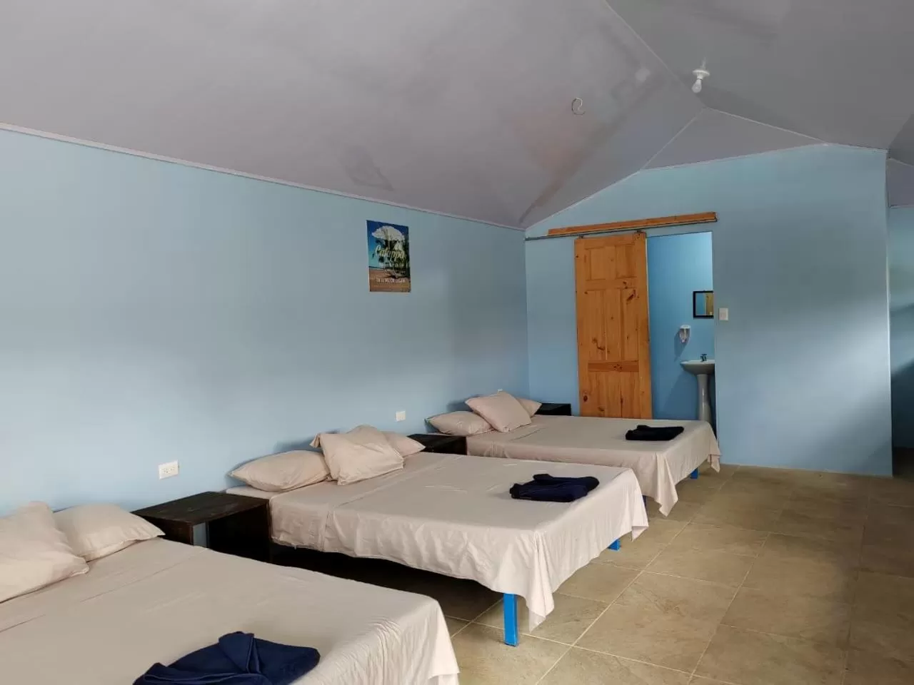 Bed in Hotel Catappa