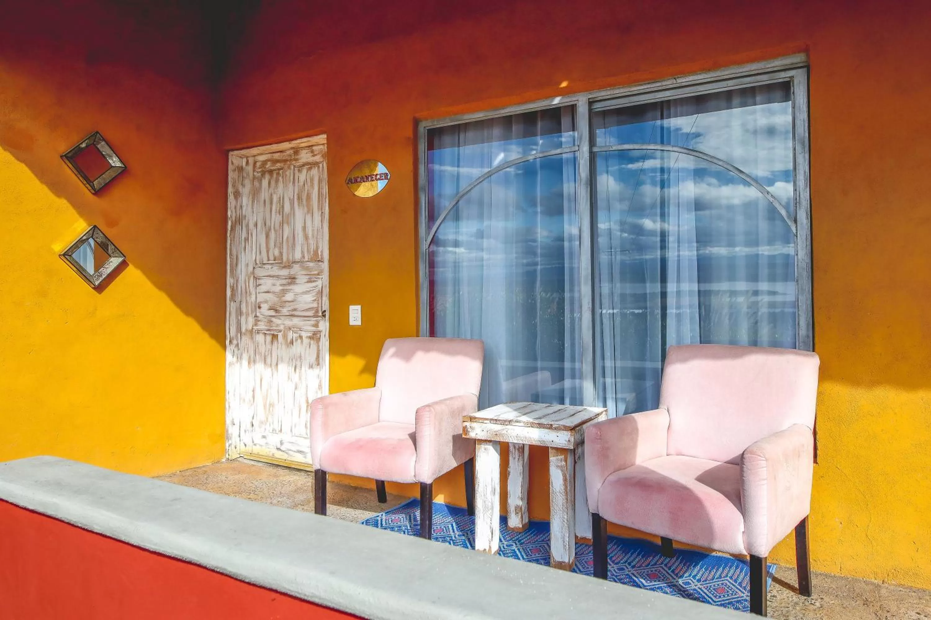 Seating area in View Hotel Boutique