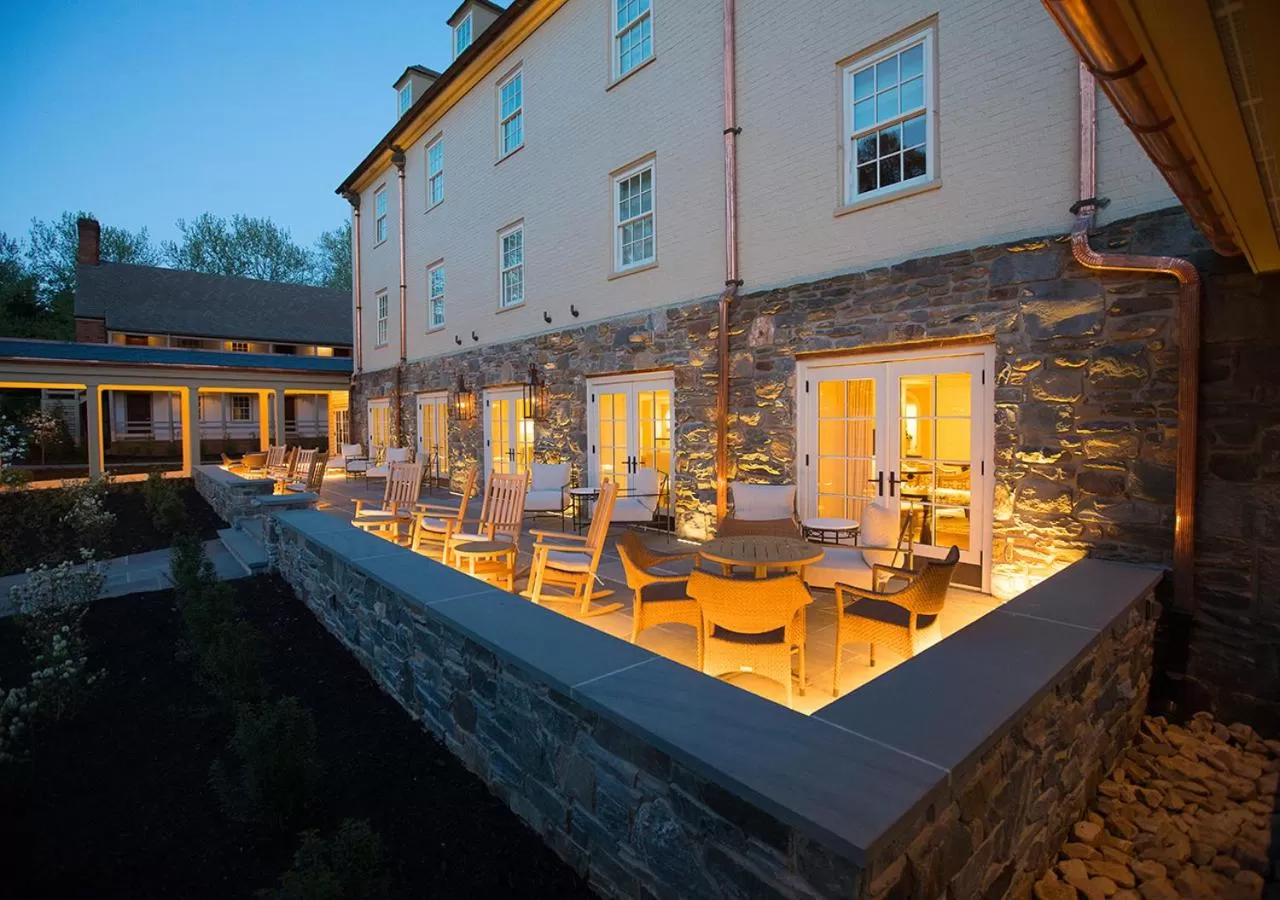 Patio in Boar's Head Resort