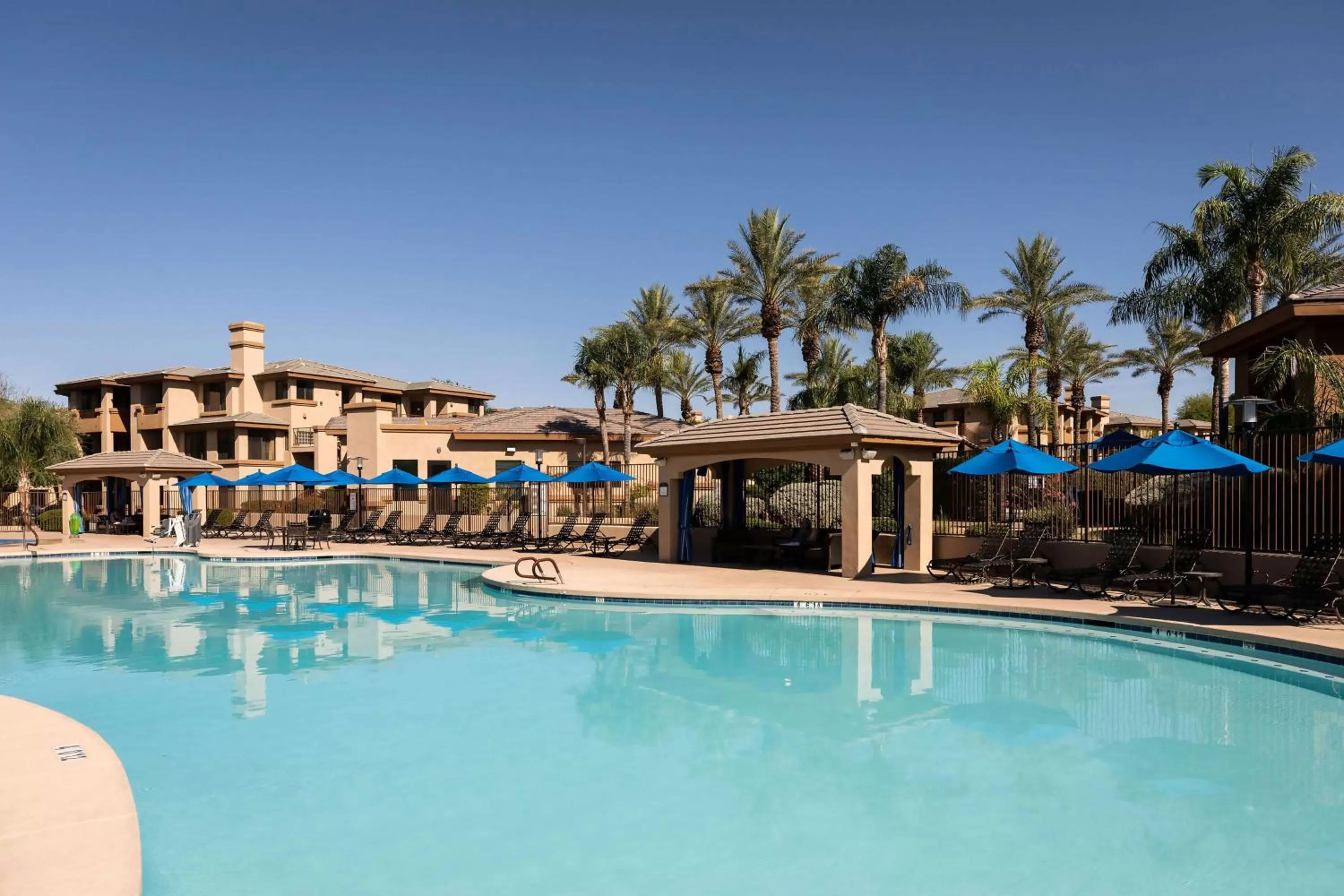 Pool view in Hilton Vacation Club Scottsdale Links Resort