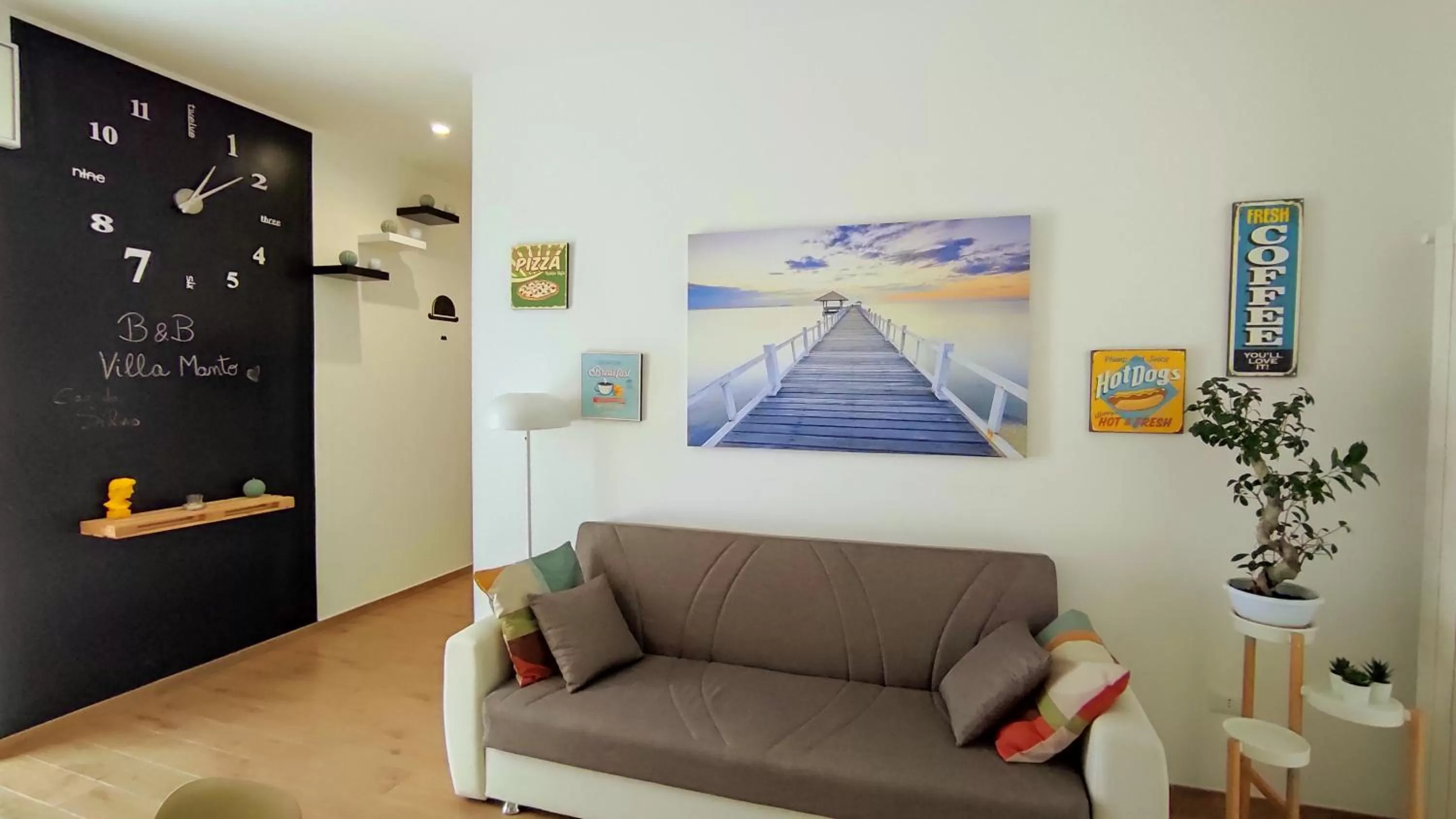 Living room in Villa Manto Bed and Breakfast - Torre Annunziata Pompei