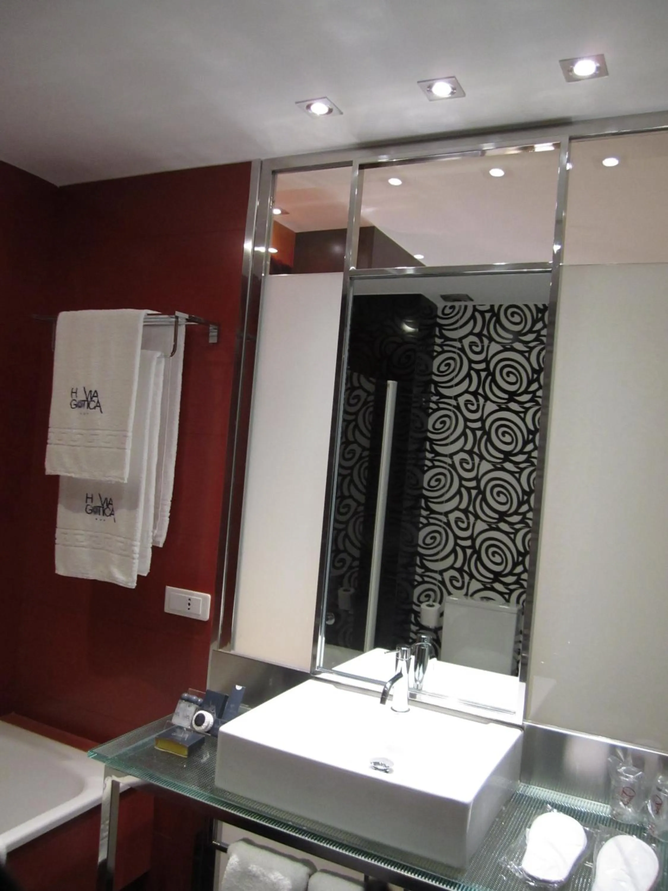 Bathroom in Hotel Vía Gótica