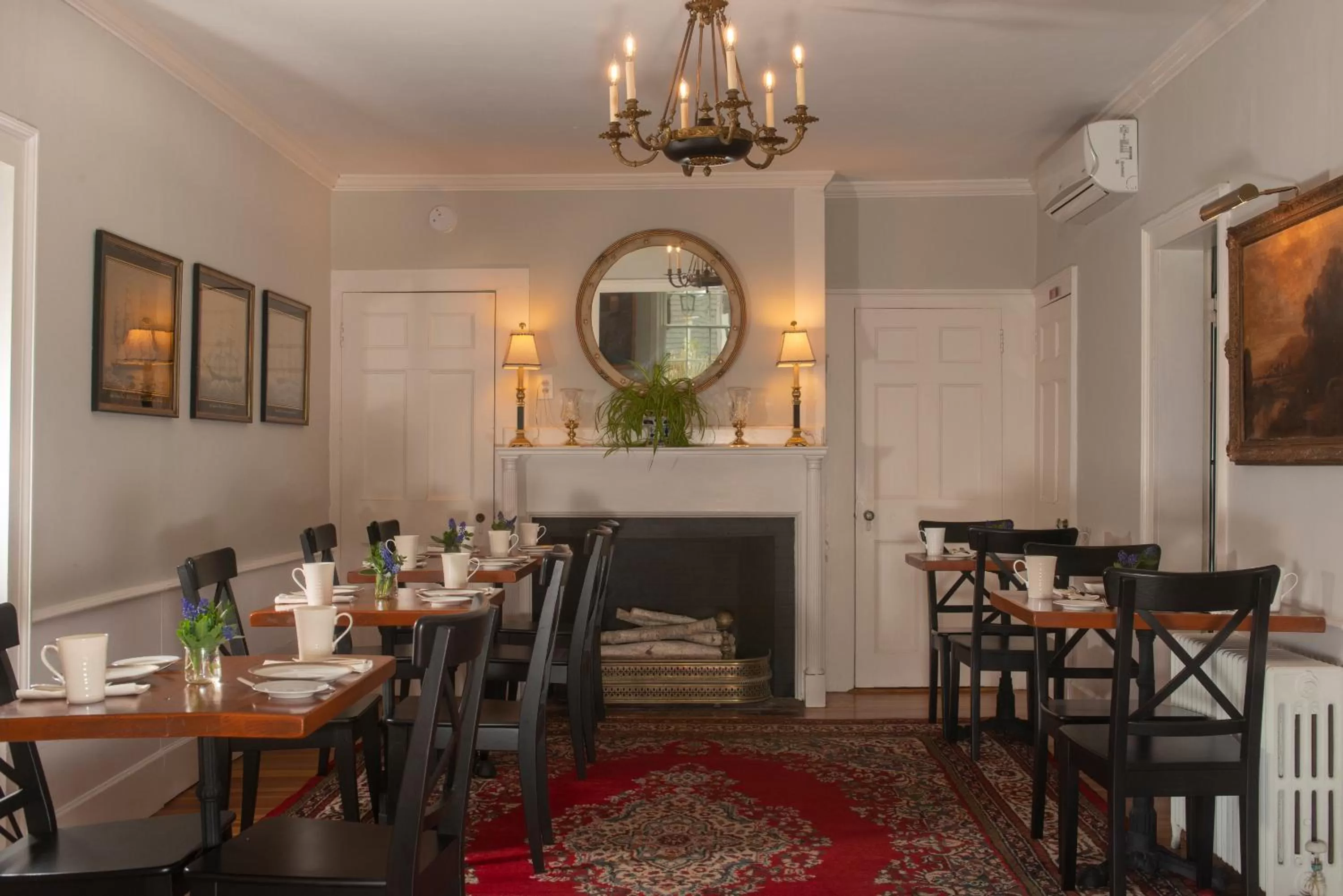 Dining area in Village Inn