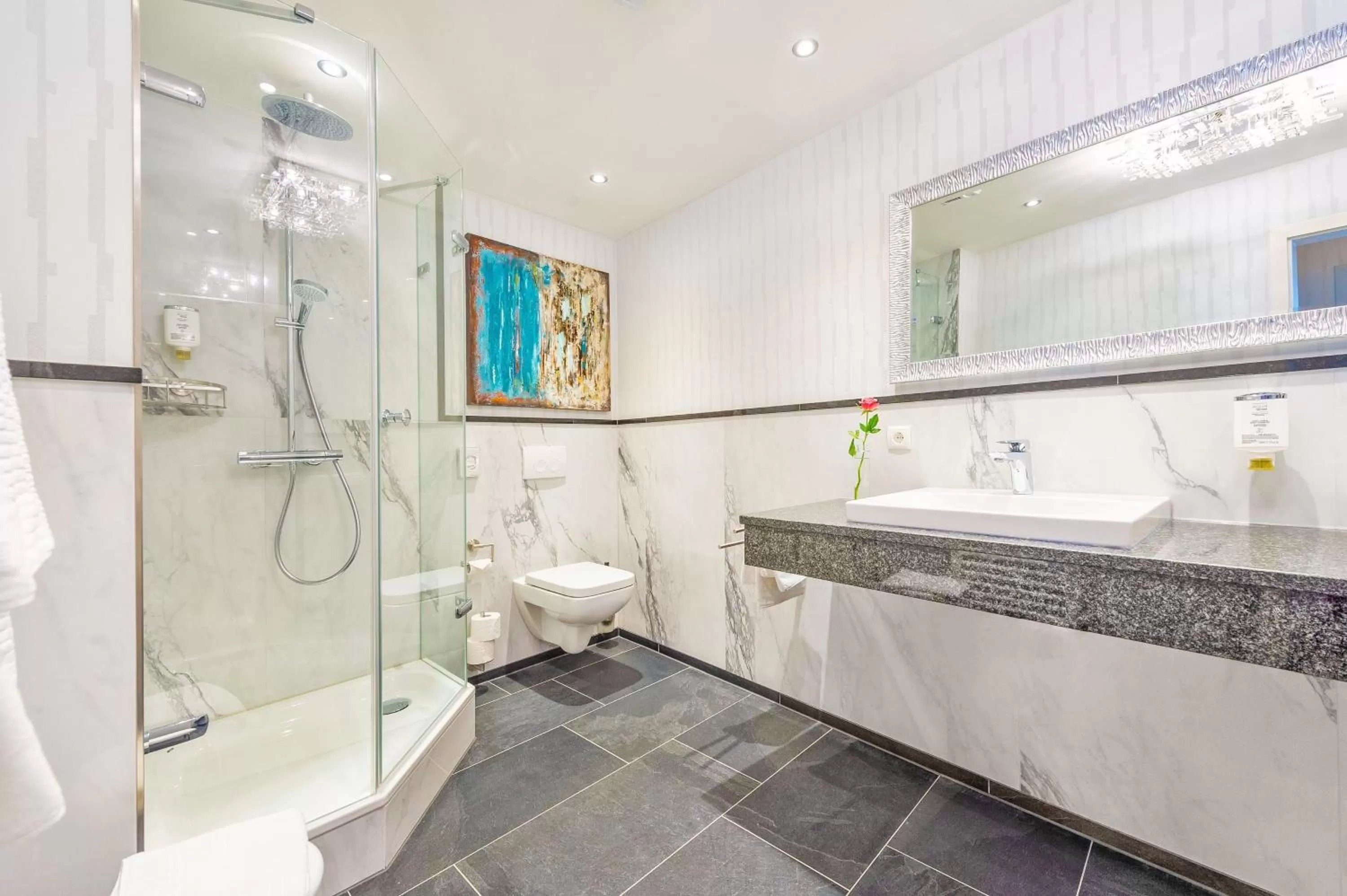 Bathroom in Hotel Residenz am Rosengarten