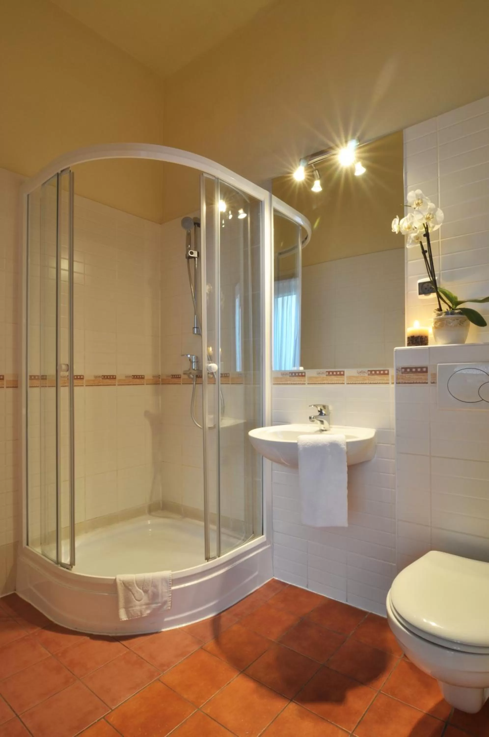 Bathroom in Mały Kraków Aparthotel