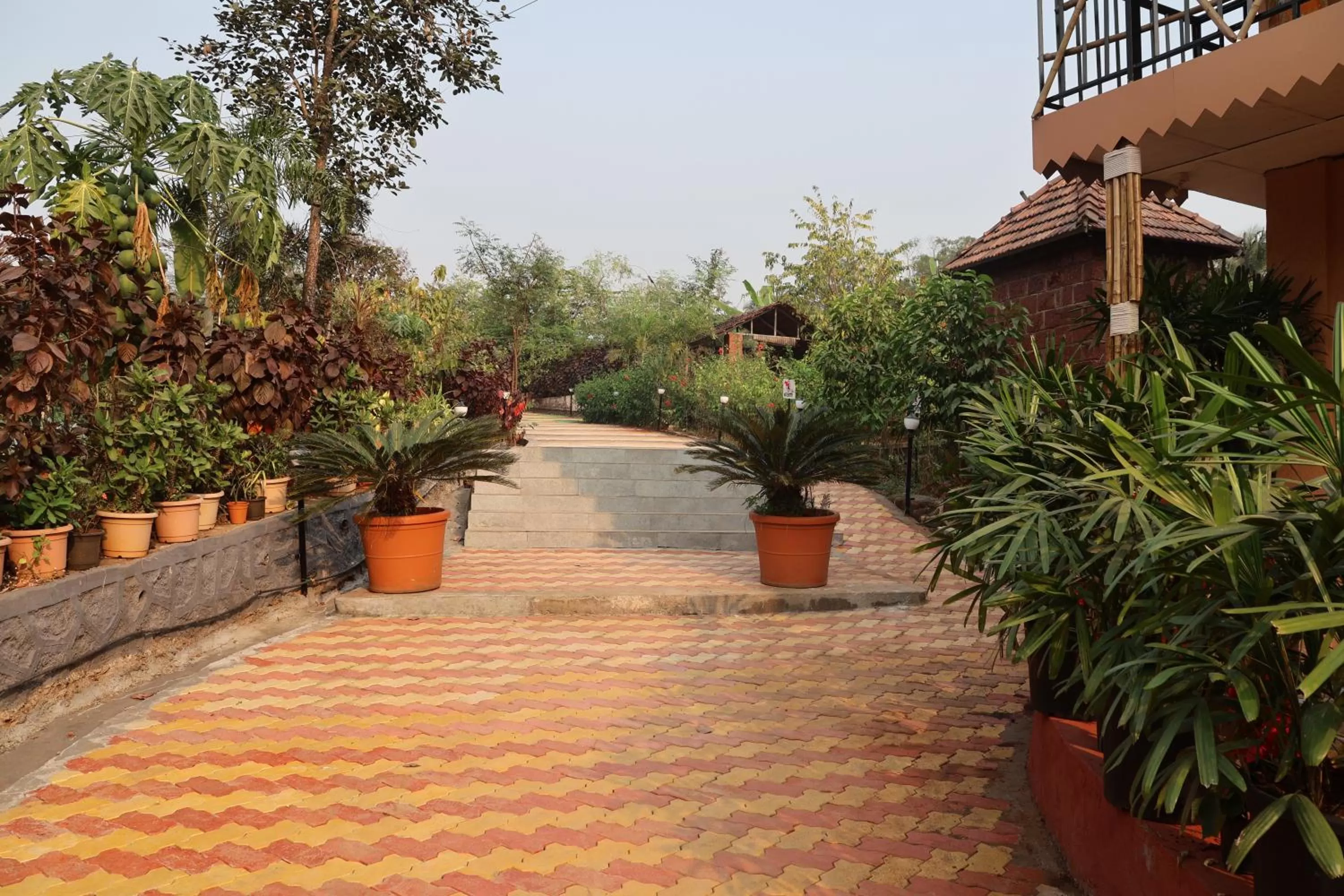 Facade/entrance in Saveda Farm & Cottages