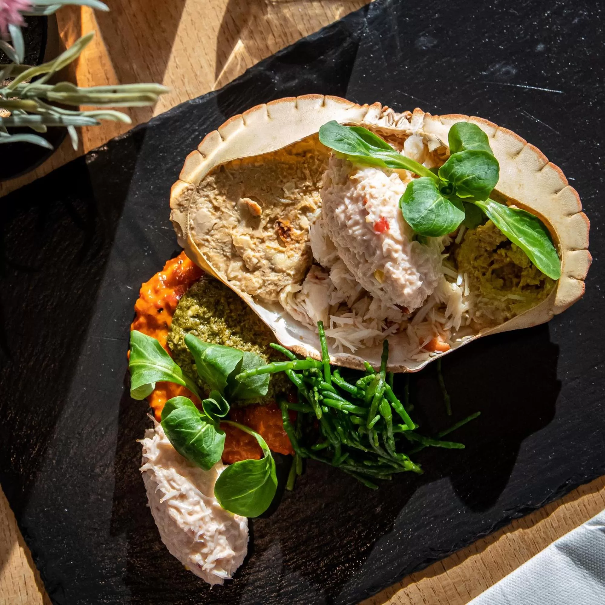 Food and drinks in Pebble Beach Seaview Restaurant & Rooms