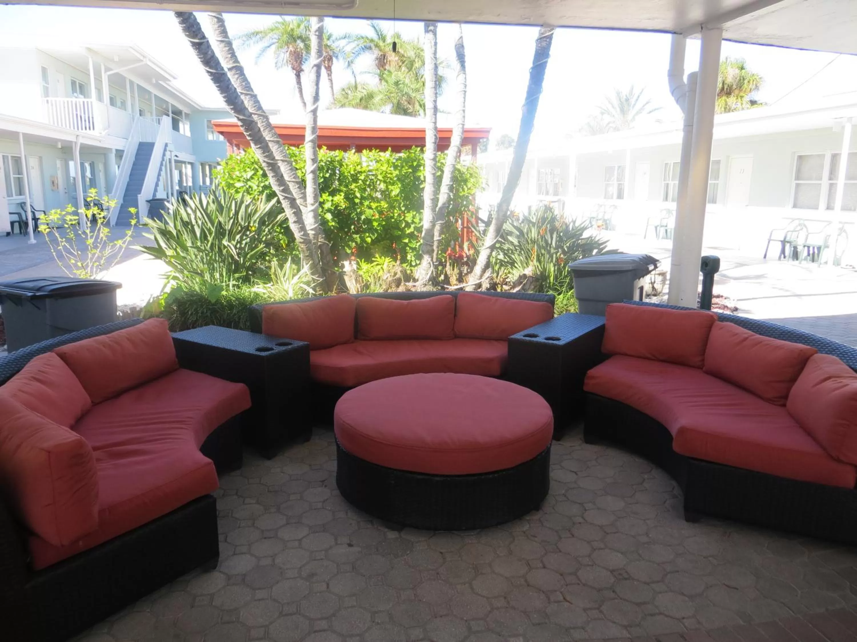 Seating area in Miramar Resort